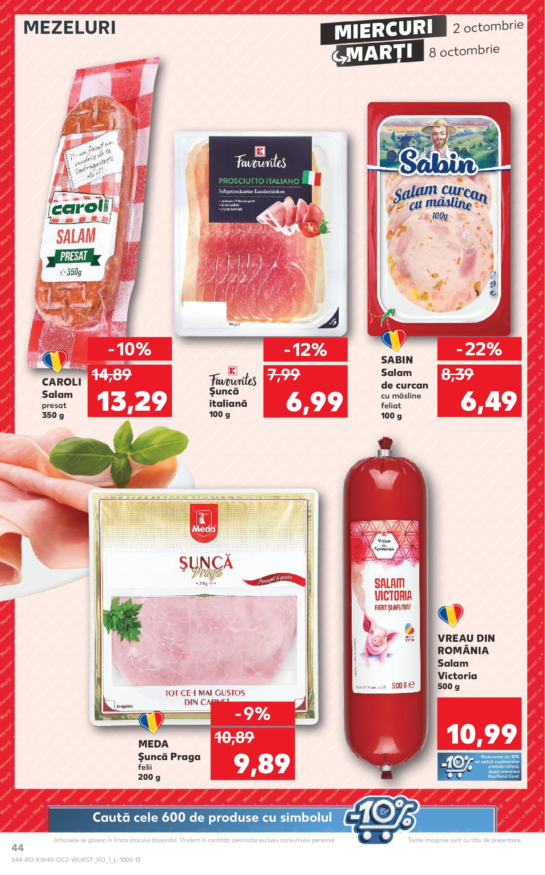 Catalog Kaufland 2 - 8 Octombrie 2024 | Pagina 44
