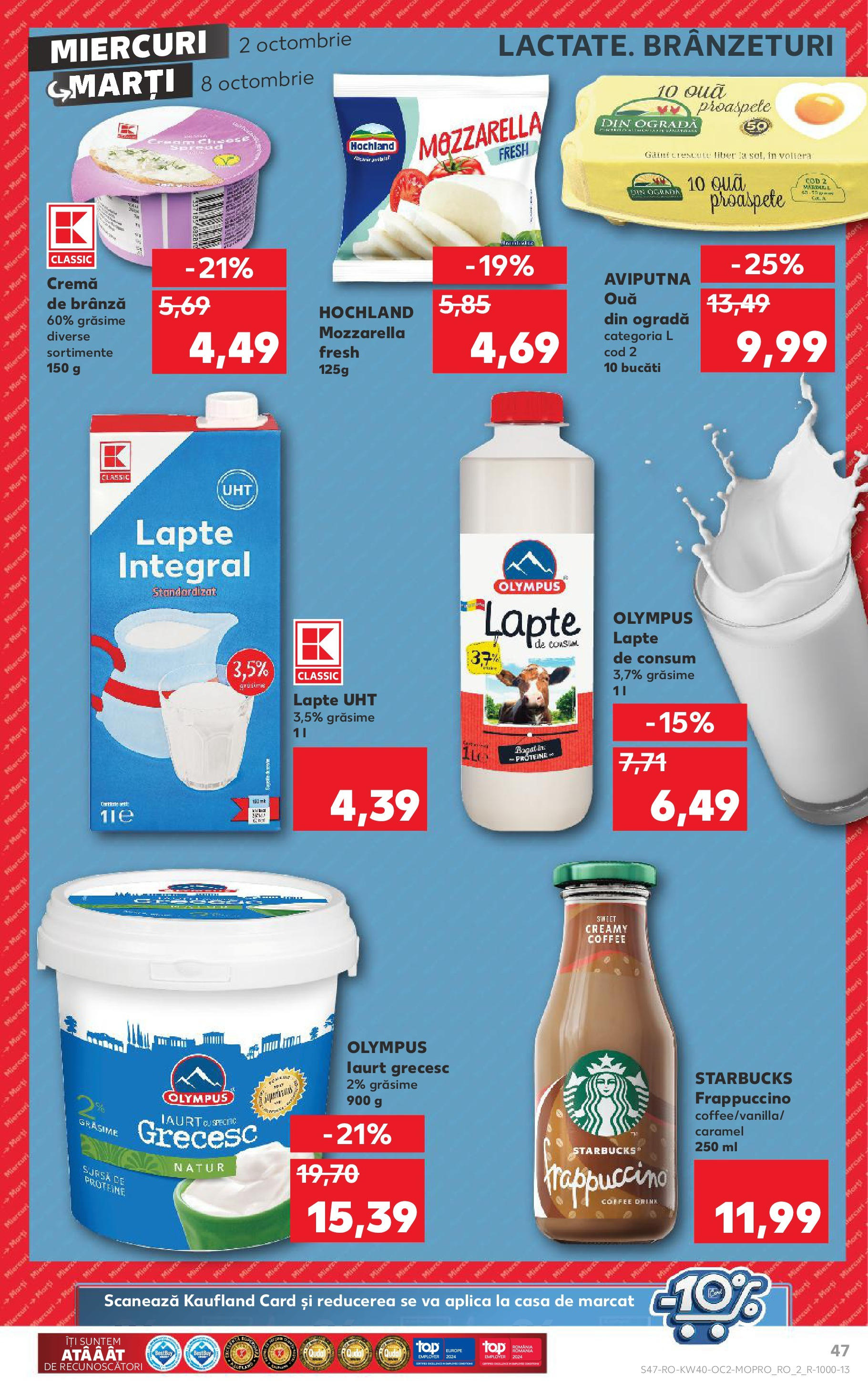 Catalog Kaufland 2 - 8 Octombrie 2024 | Pagina 47