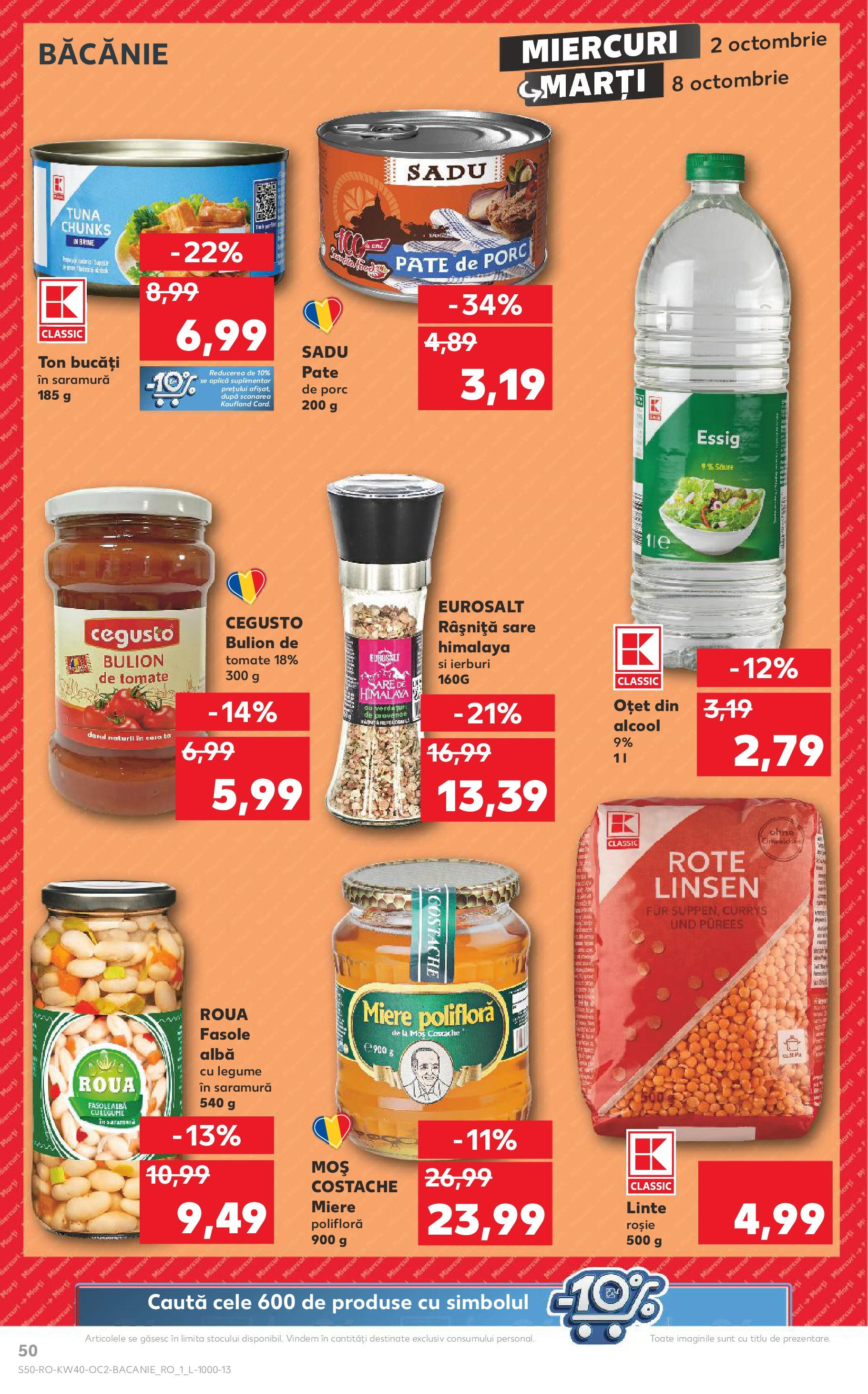 Catalog Kaufland 2 - 8 Octombrie 2024 | Pagina 50