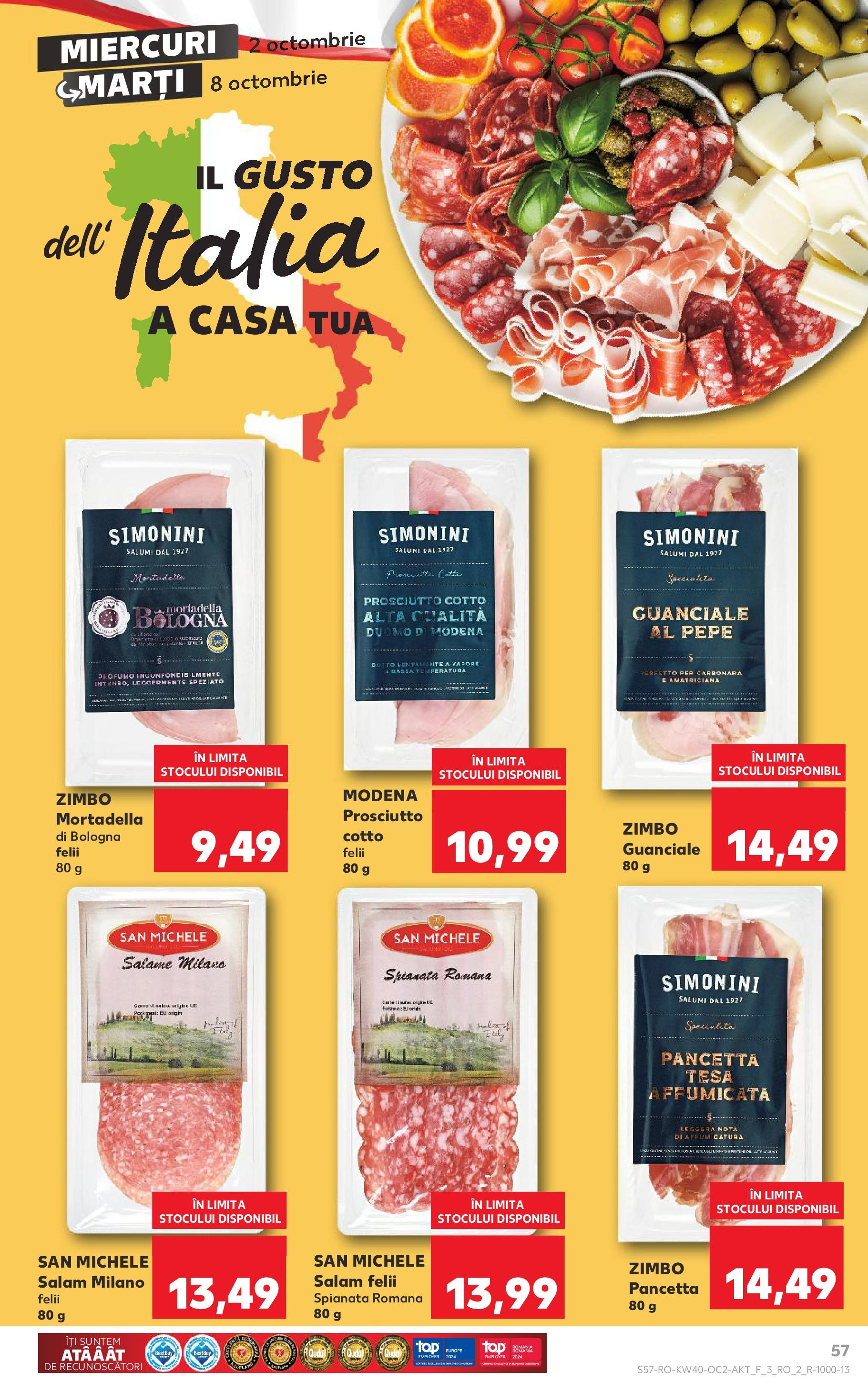 Catalog Kaufland 2 - 8 Octombrie 2024 | Pagina 57