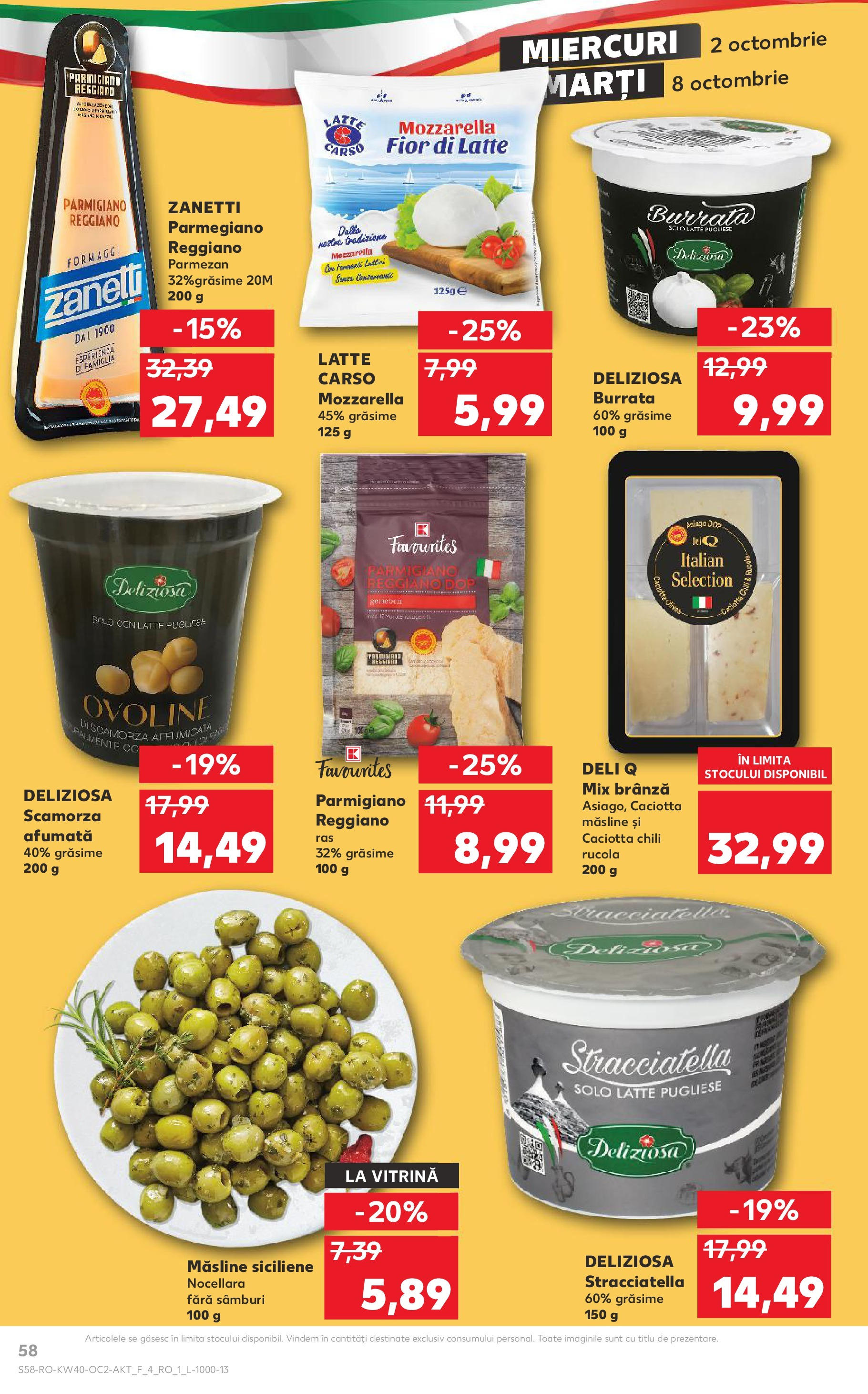 Catalog Kaufland 2 - 8 Octombrie 2024 | Pagina 58