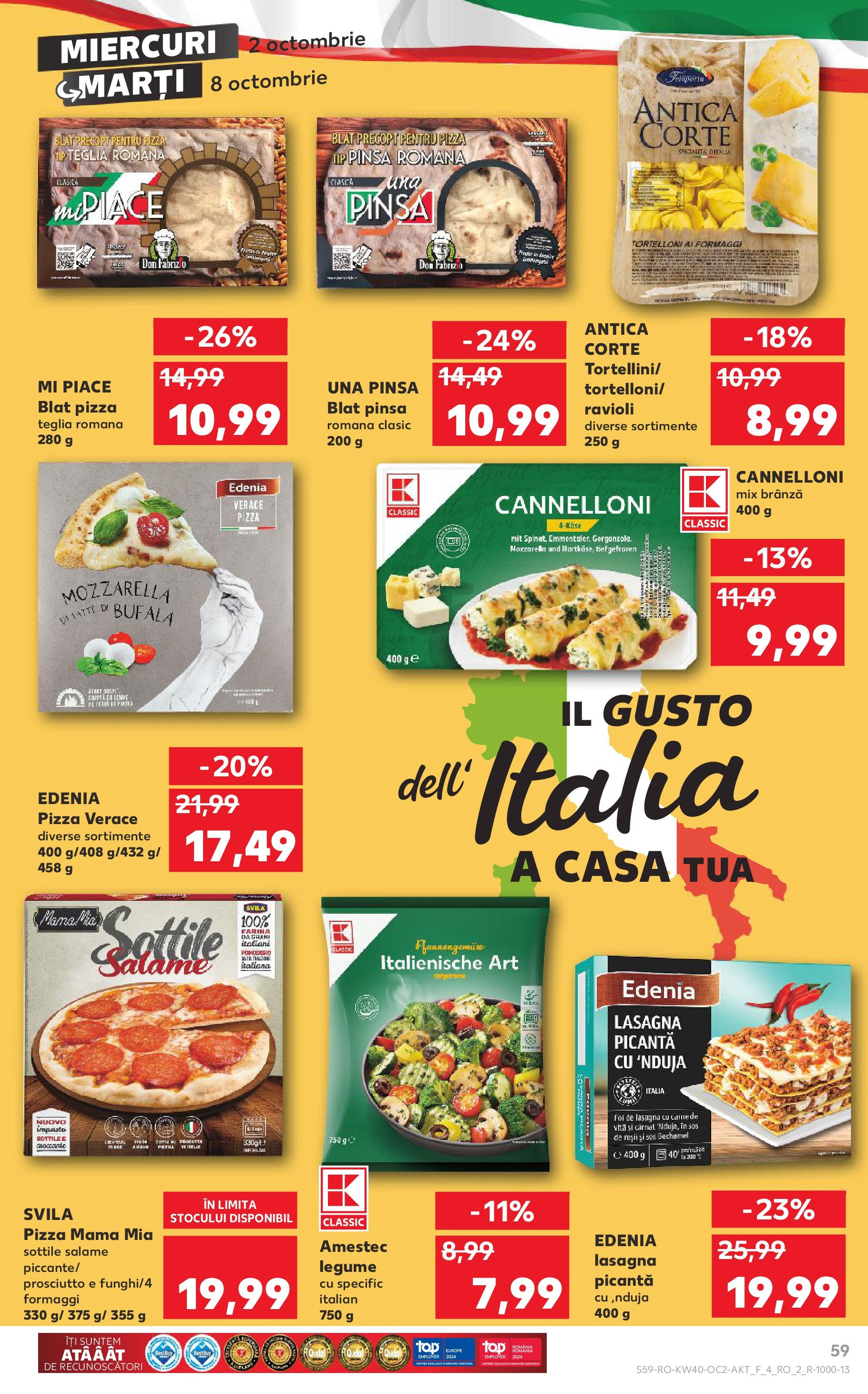 Catalog Kaufland 2 - 8 Octombrie 2024 | Pagina 59