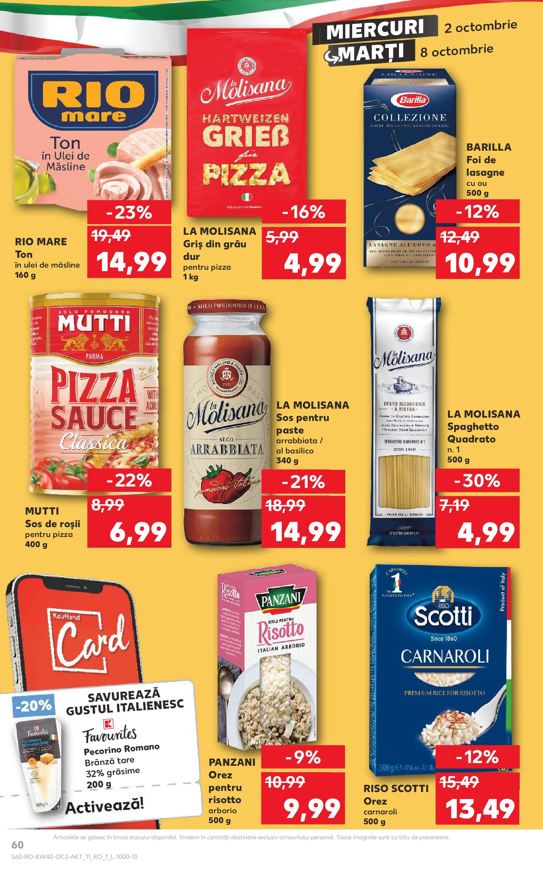 Catalog Kaufland 2 - 8 Octombrie 2024 | Pagina 60