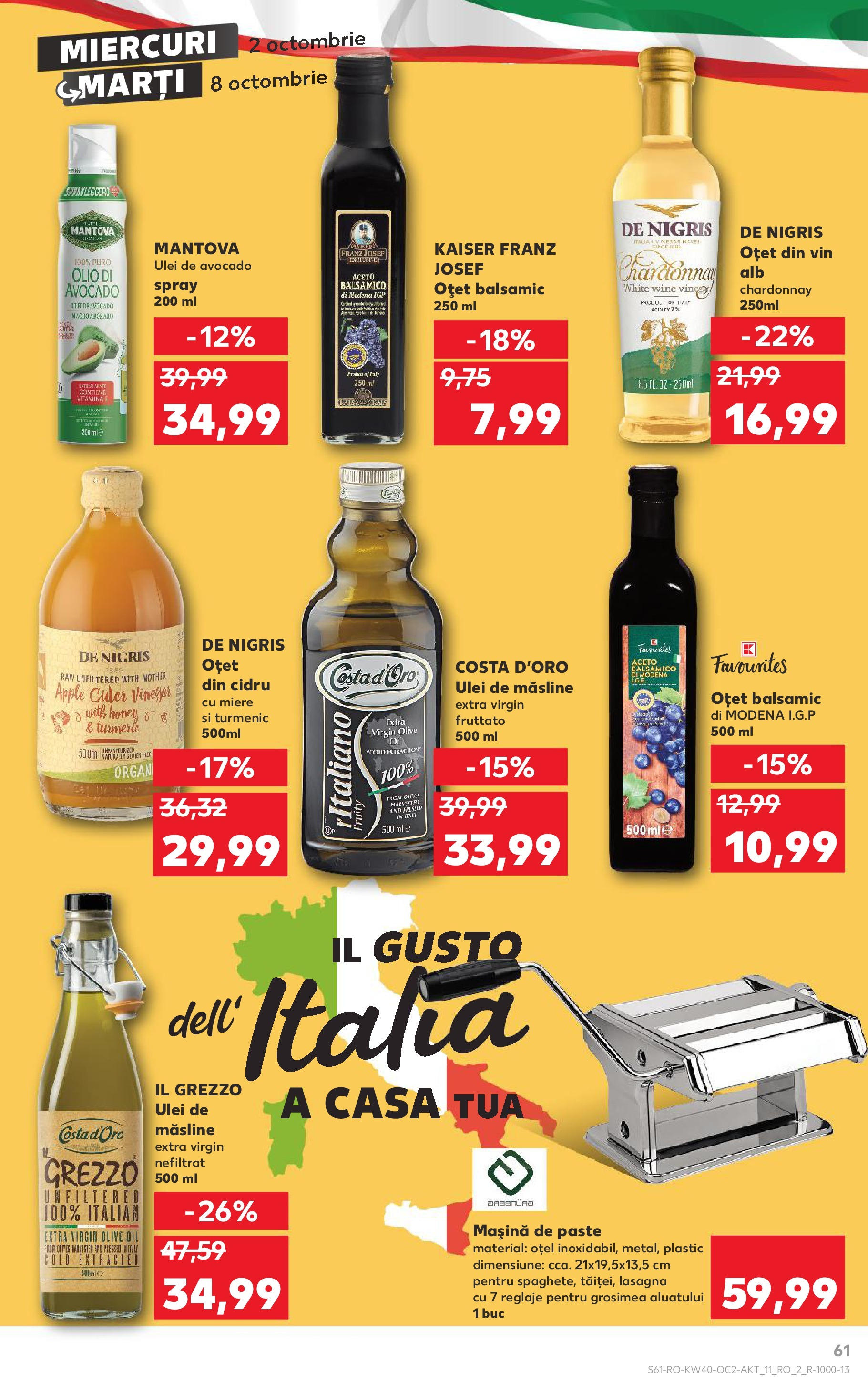 Catalog Kaufland 2 - 8 Octombrie 2024 | Pagina 61
