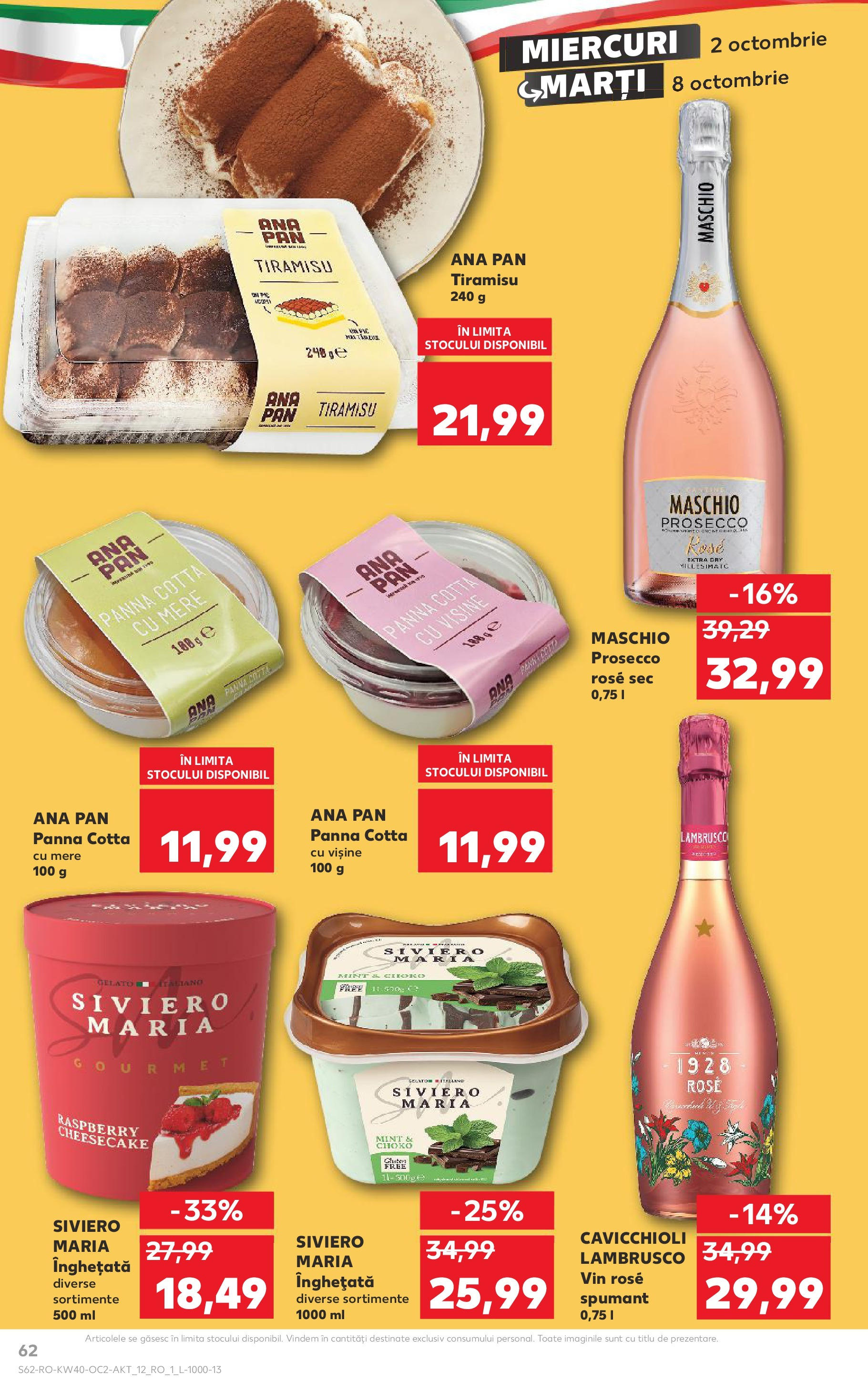 Catalog Kaufland 2 - 8 Octombrie 2024 | Pagina 62