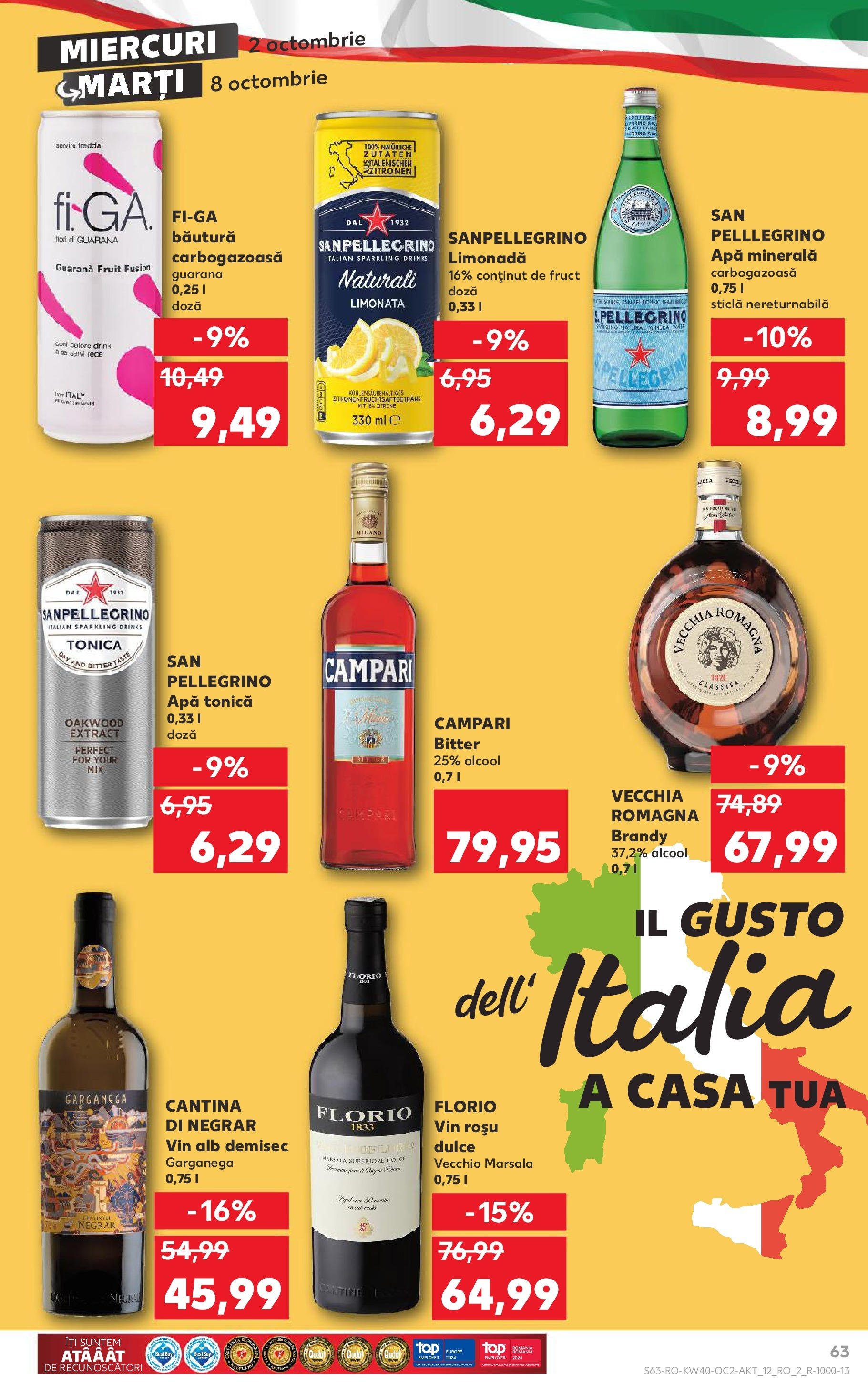Catalog Kaufland 2 - 8 Octombrie 2024 | Pagina 63