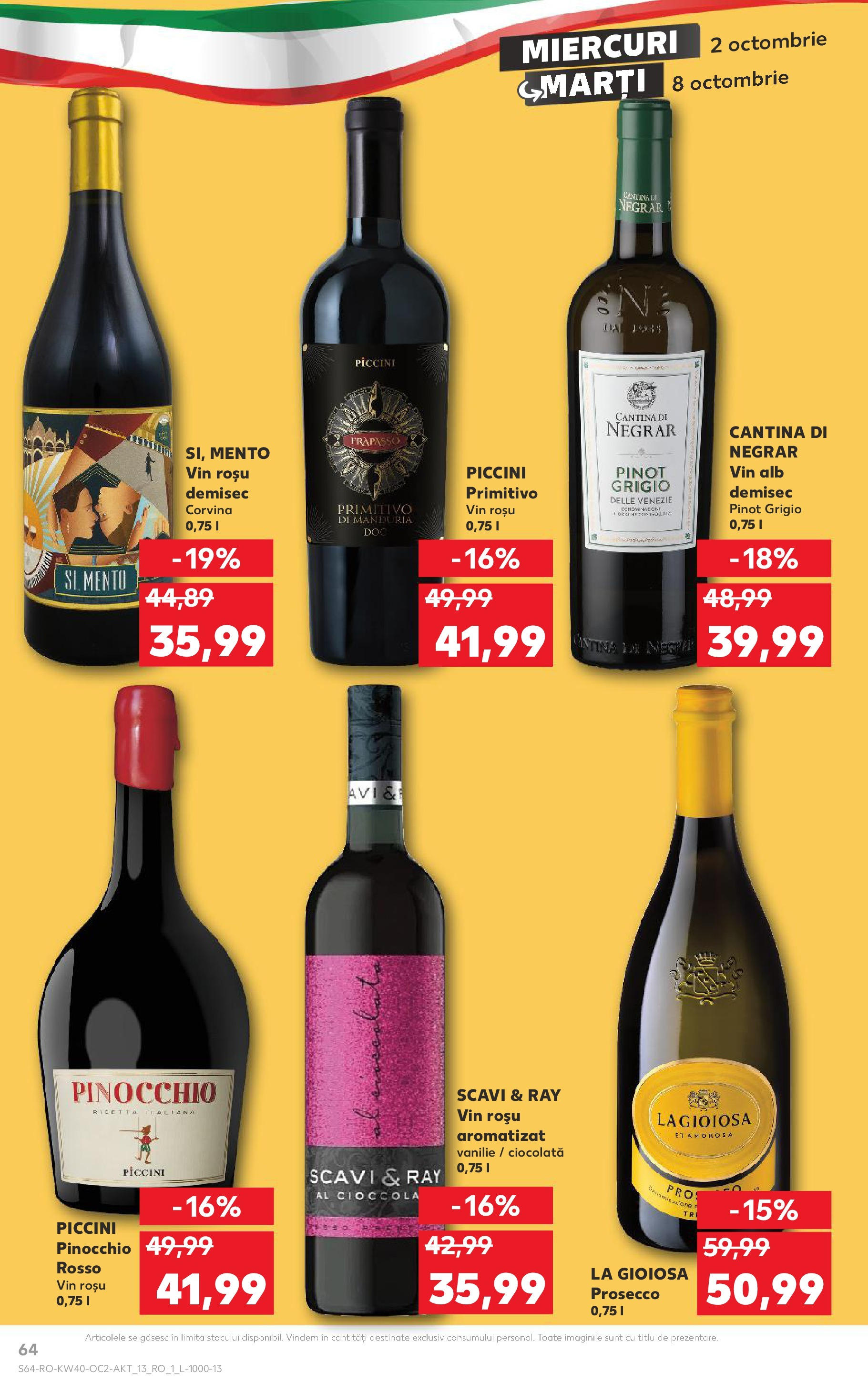 Catalog Kaufland 2 - 8 Octombrie 2024 | Pagina 64