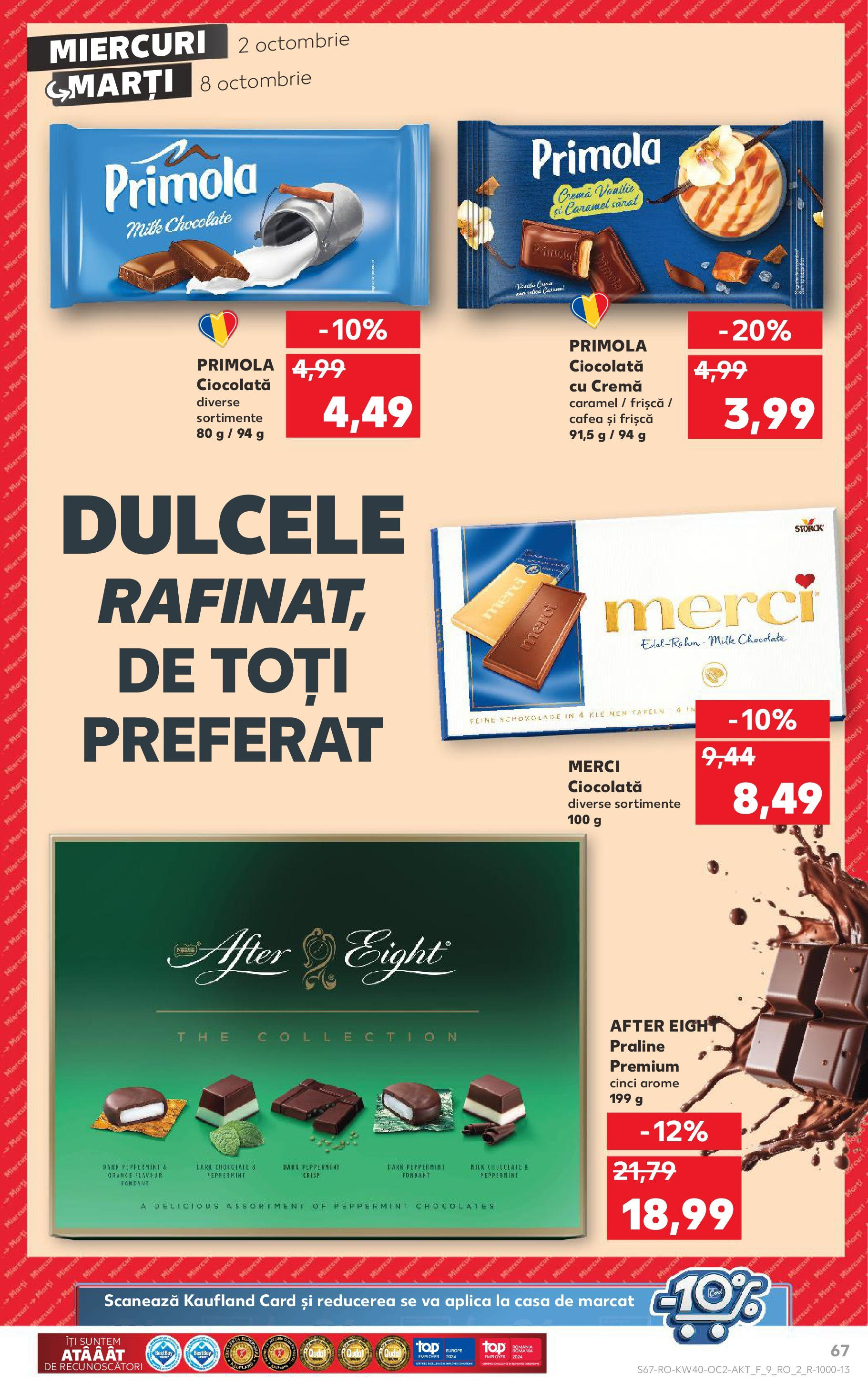 Catalog Kaufland 2 - 8 Octombrie 2024 | Pagina 67