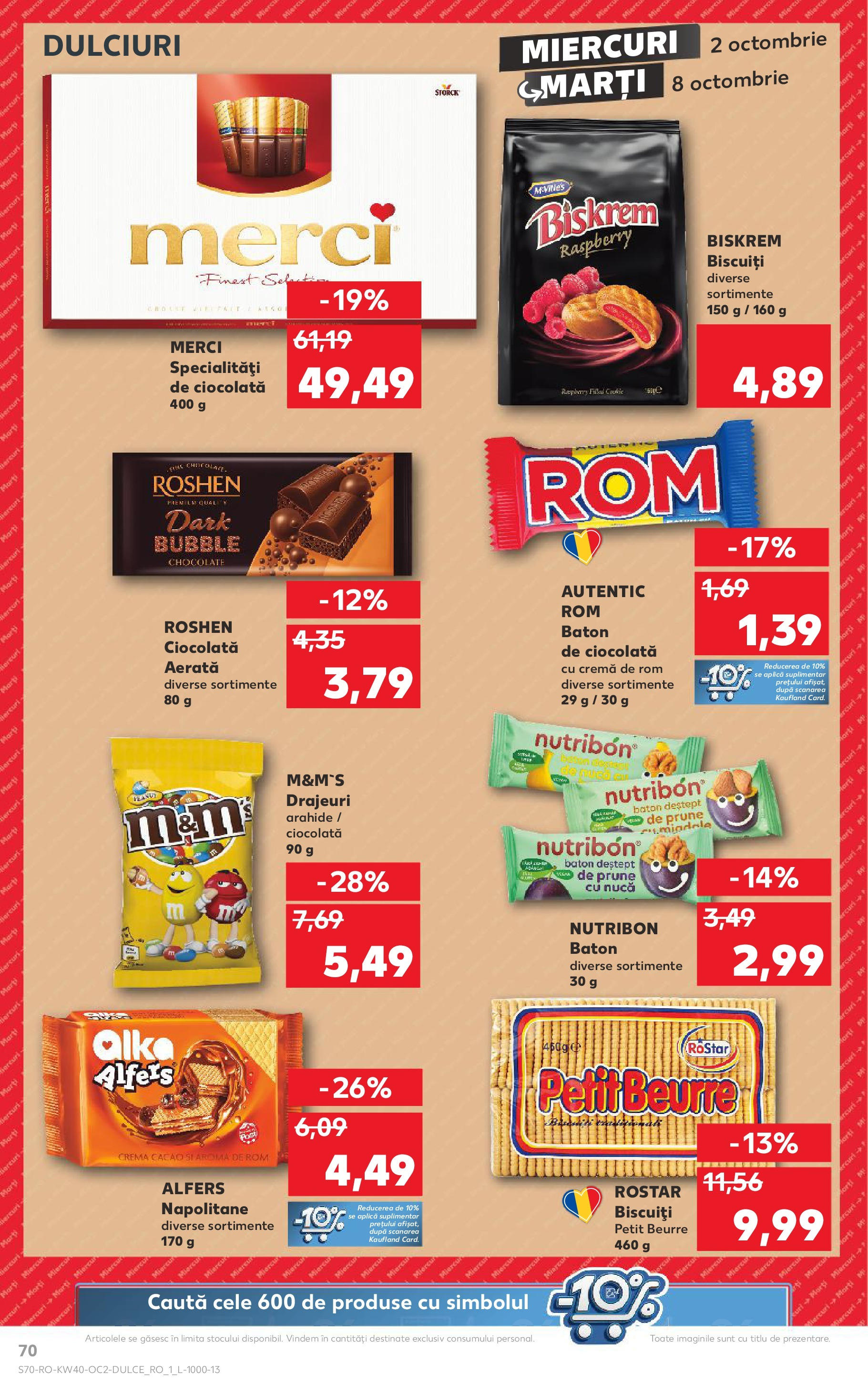 Catalog Kaufland 2 - 8 Octombrie 2024 | Pagina 70