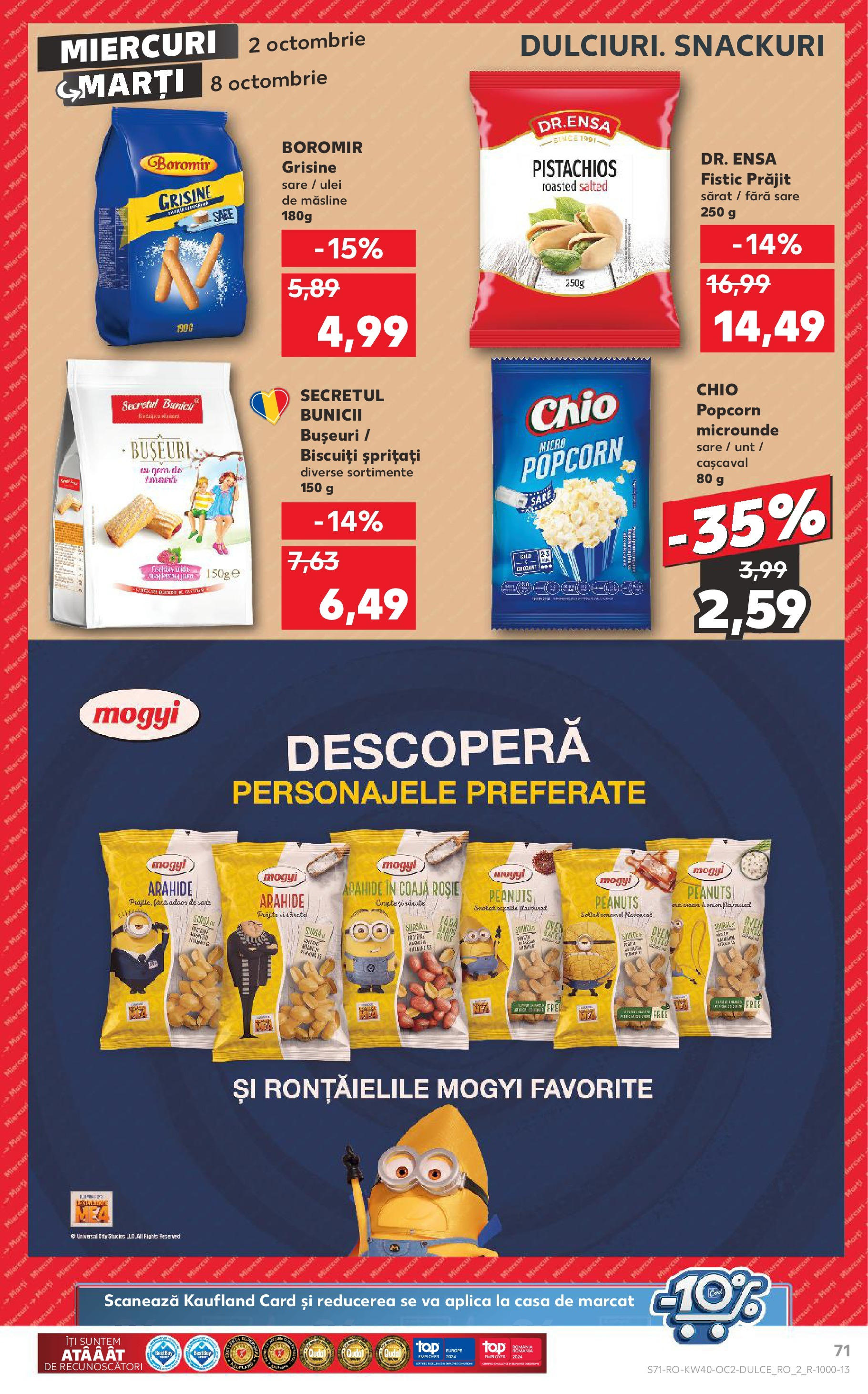 Catalog Kaufland 2 - 8 Octombrie 2024 | Pagina 71