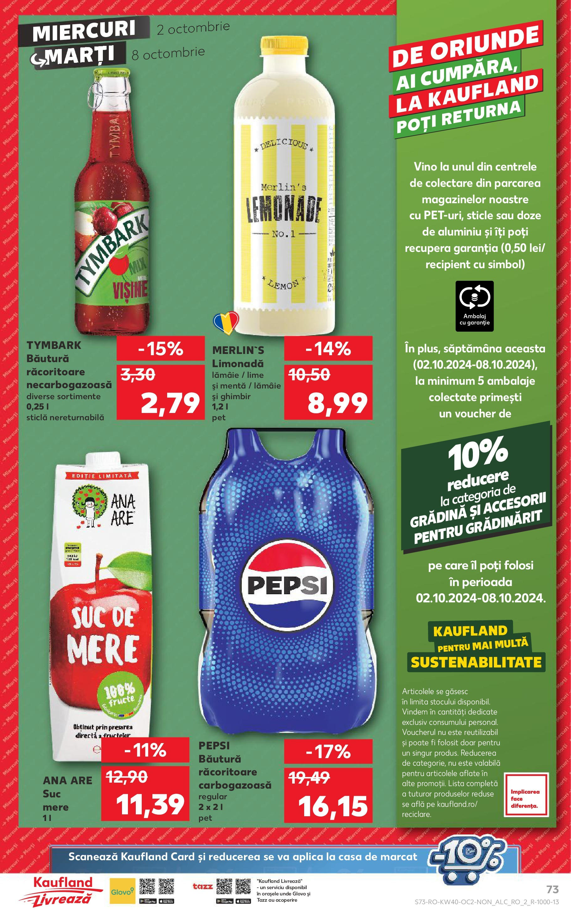Catalog Kaufland 2 - 8 Octombrie 2024 | Pagina 73