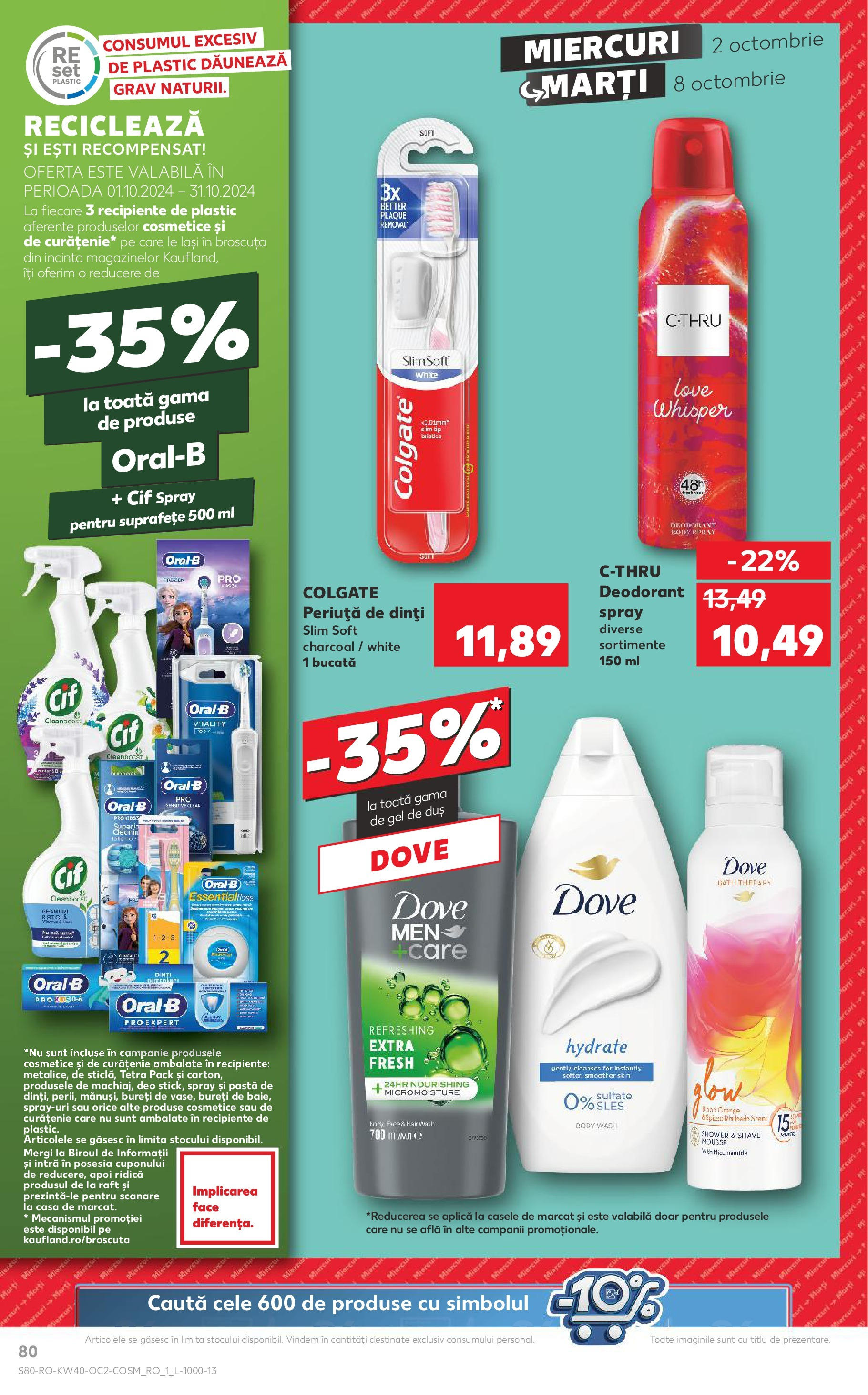 Catalog Kaufland 2 - 8 Octombrie 2024 | Pagina 80