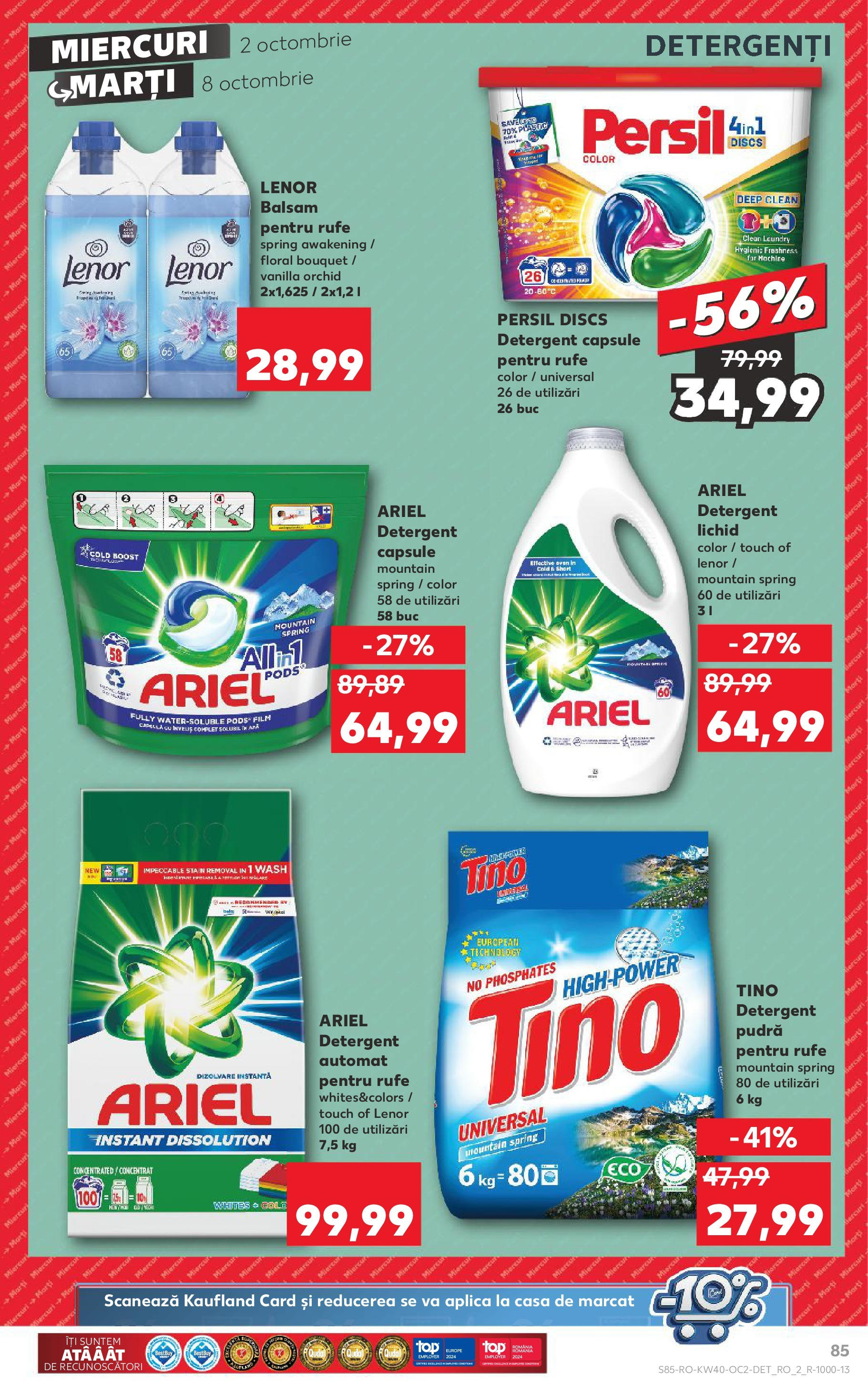 Catalog Kaufland 2 - 8 Octombrie 2024 | Pagina 85