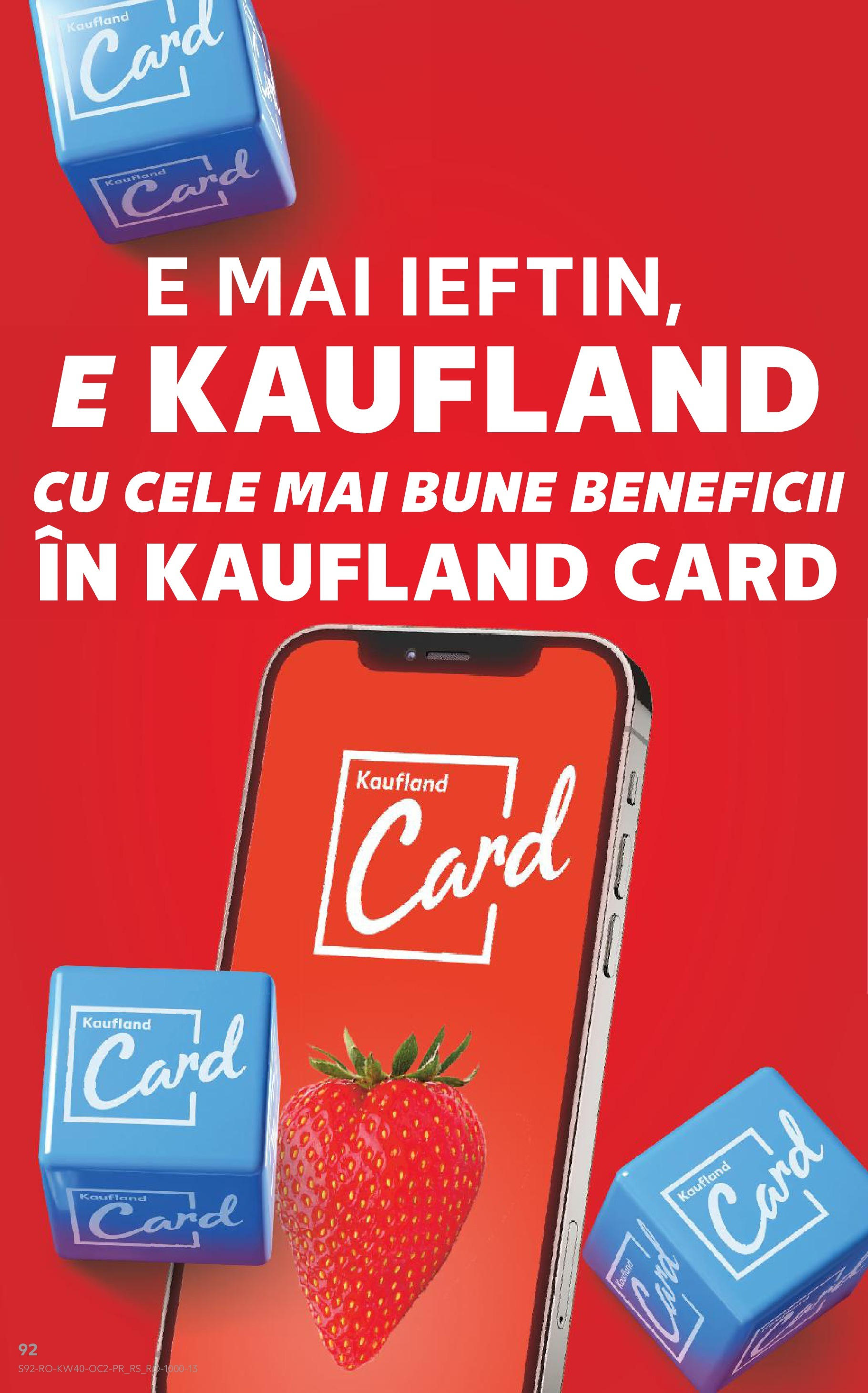 Catalog Kaufland 2 - 8 Octombrie 2024 | Pagina 92