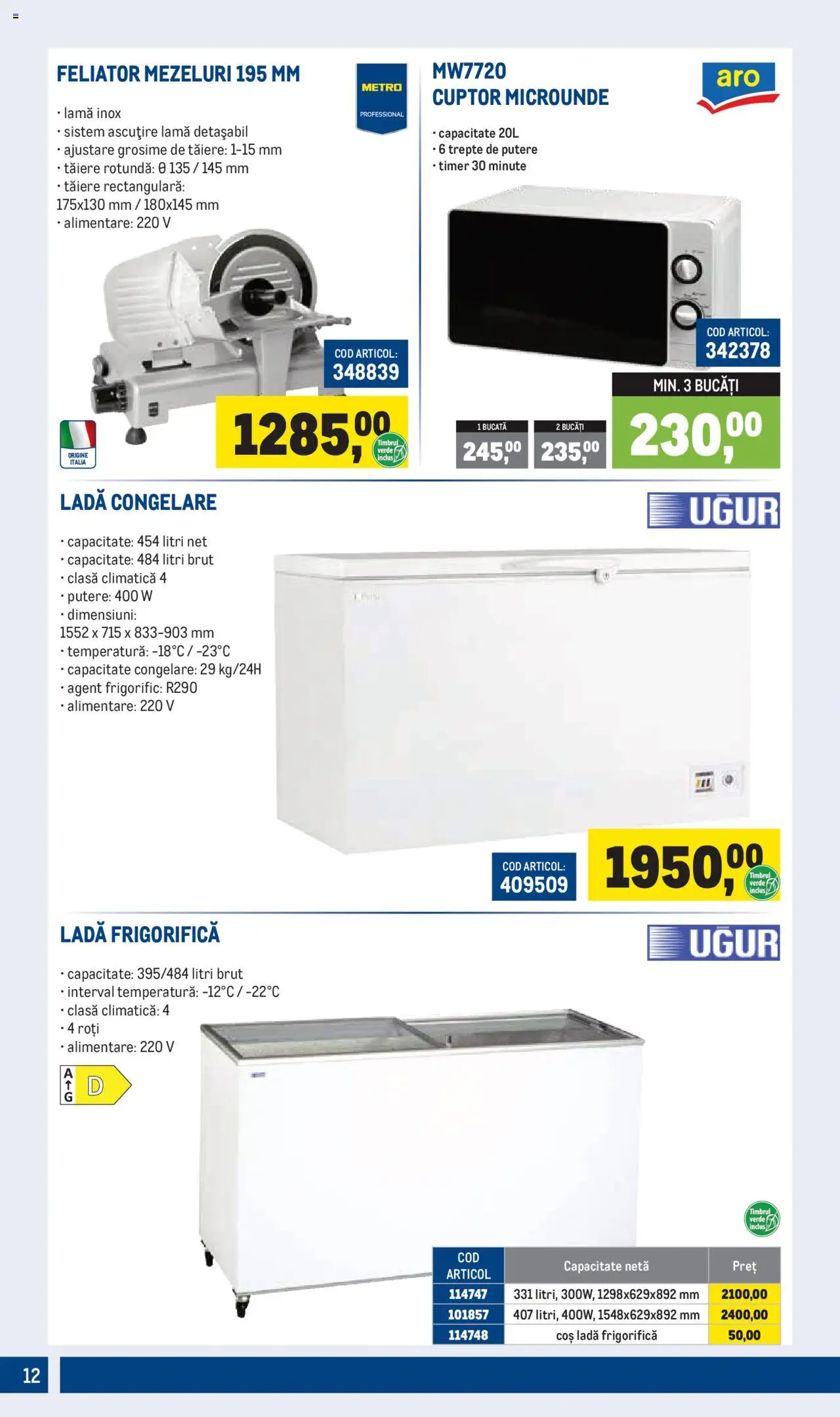 Catalog METRO 1 Octombrie 2024 - 5 Ianuarie 2025 | Pagina 12