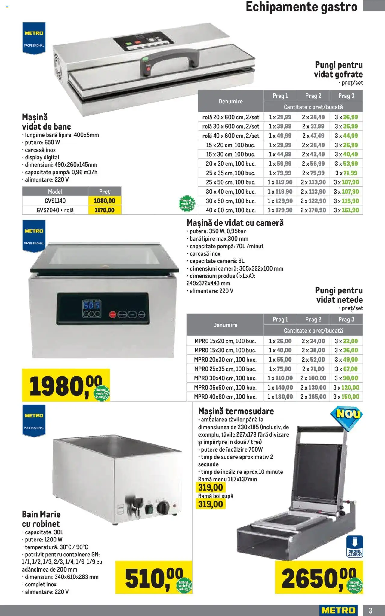 Catalog METRO 1 Octombrie 2024 - 5 Ianuarie 2025 | Pagina 3