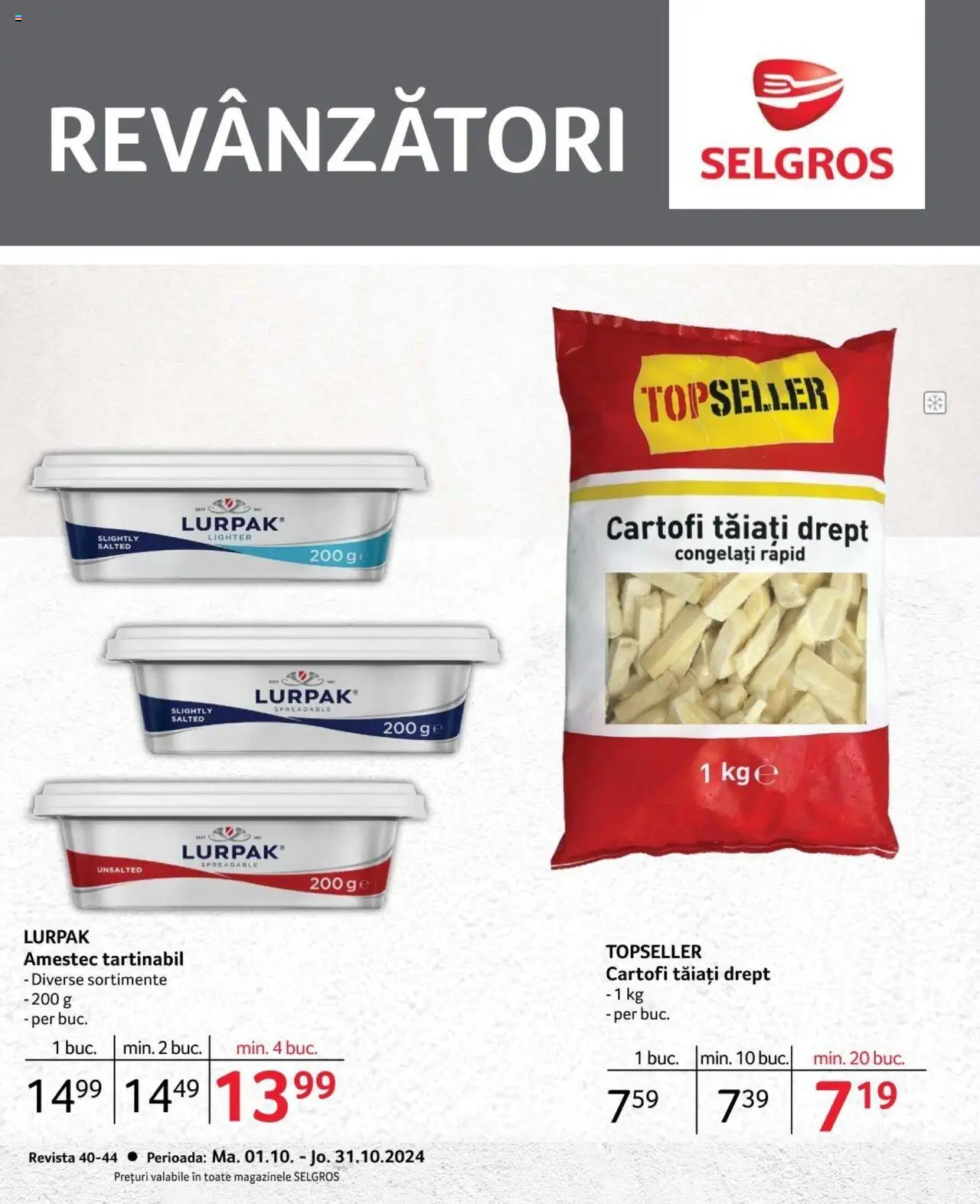 Catalog Selgros 1 - 31 Octombrie 2024 | Pagina 1