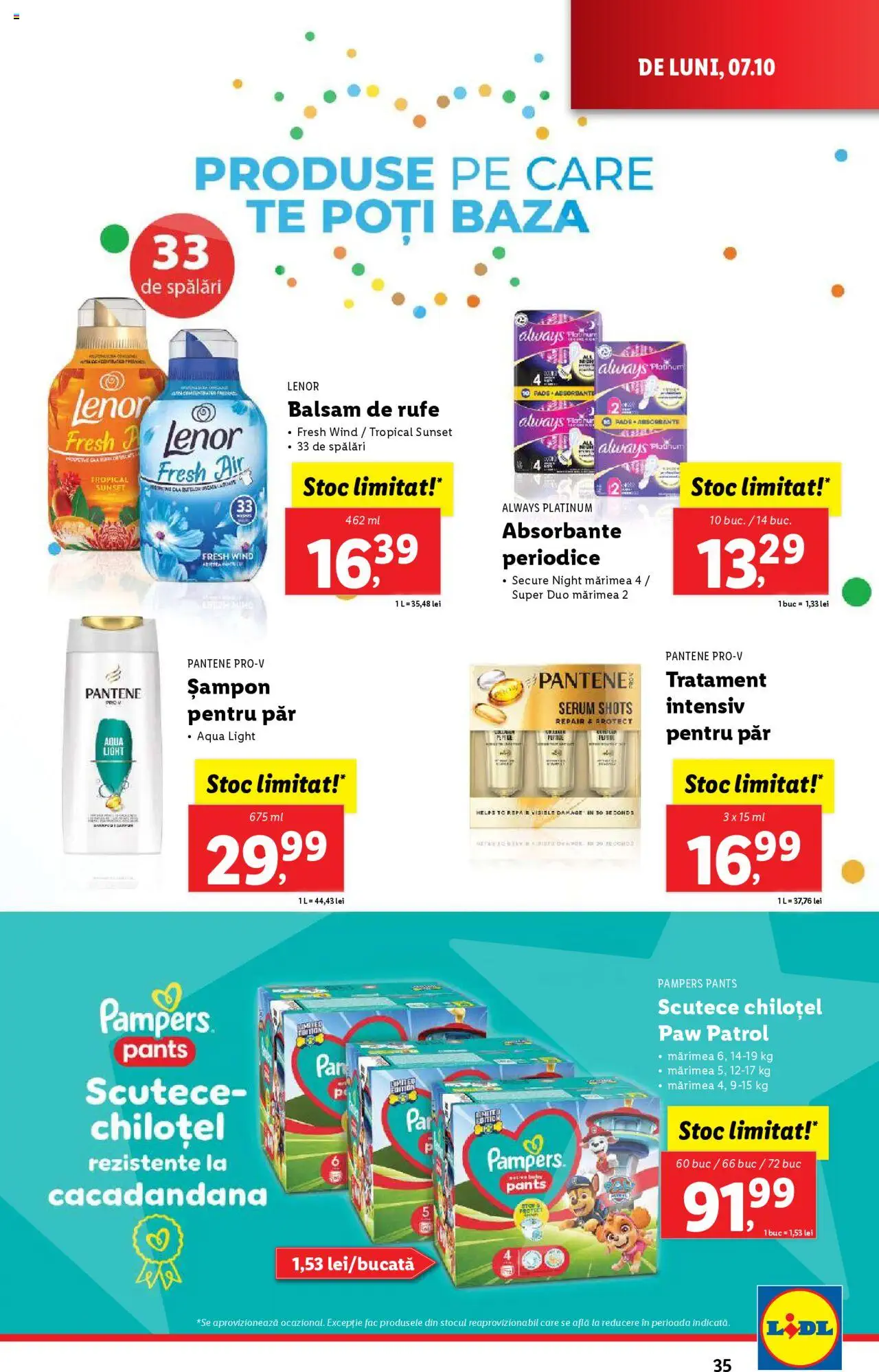 Catalog LIDL 7 - 13 Octombrie 2024 | Pagina 35