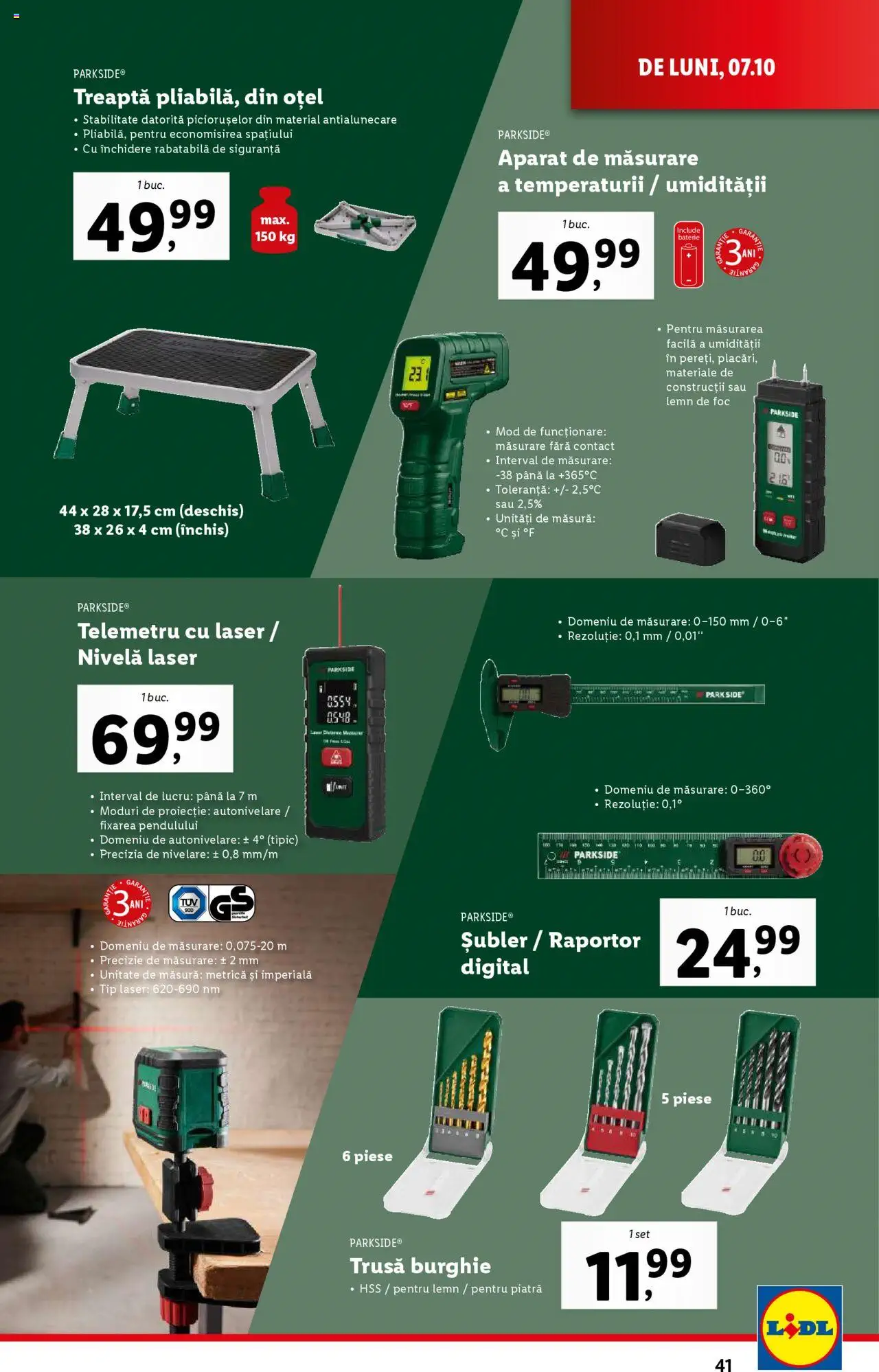Catalog LIDL 7 - 13 Octombrie 2024 | Pagina 41