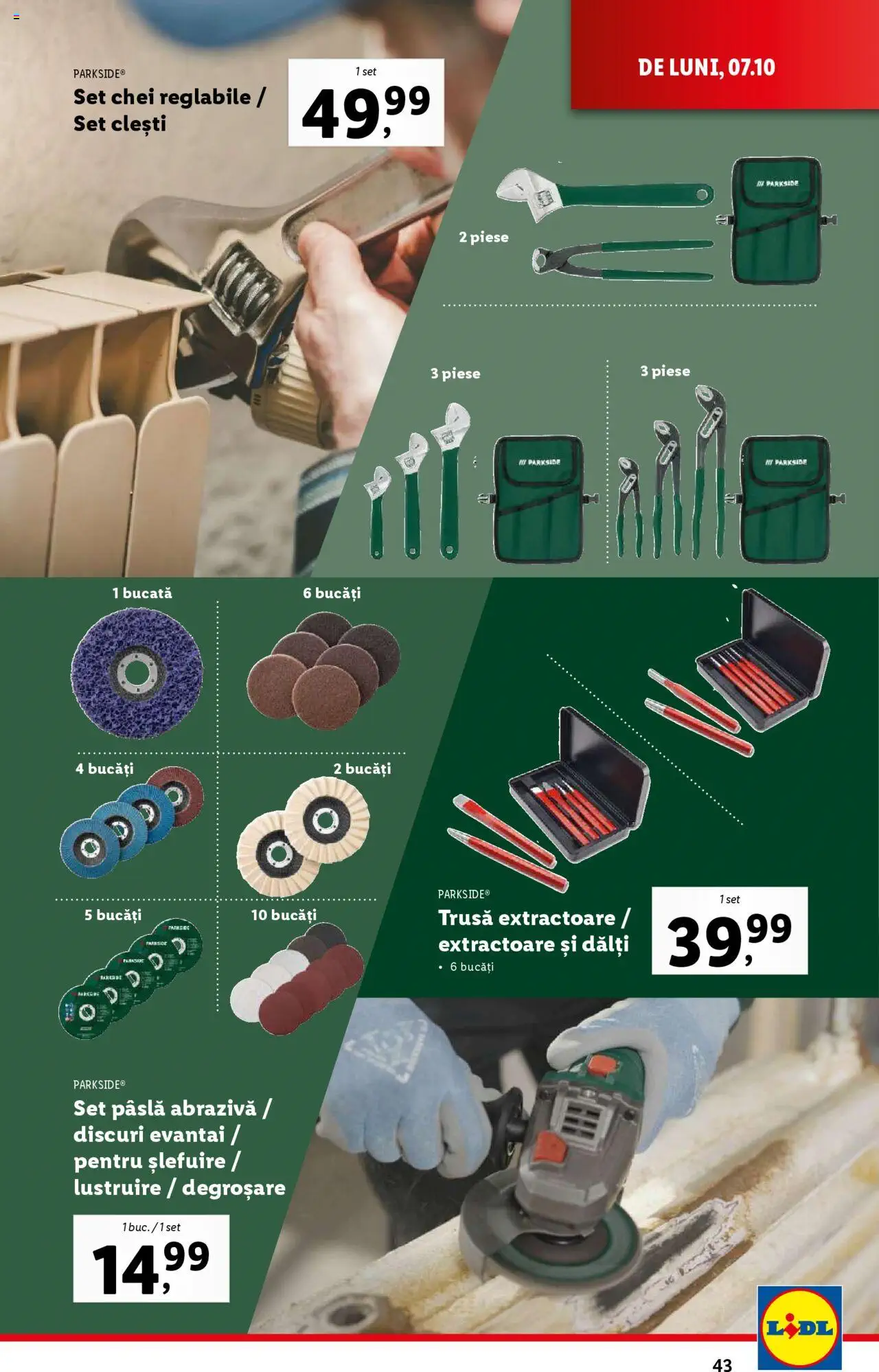 Catalog LIDL 7 - 13 Octombrie 2024 | Pagina 43