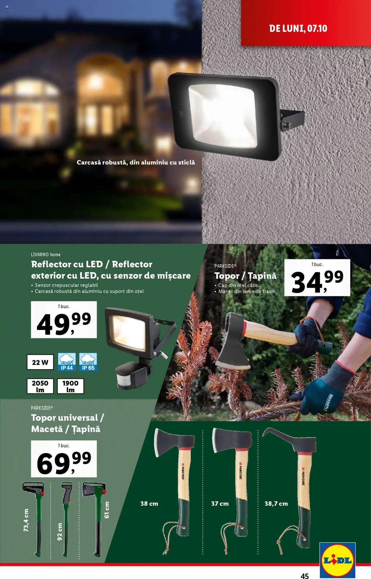 Catalog LIDL 7 - 13 Octombrie 2024 | Pagina 45