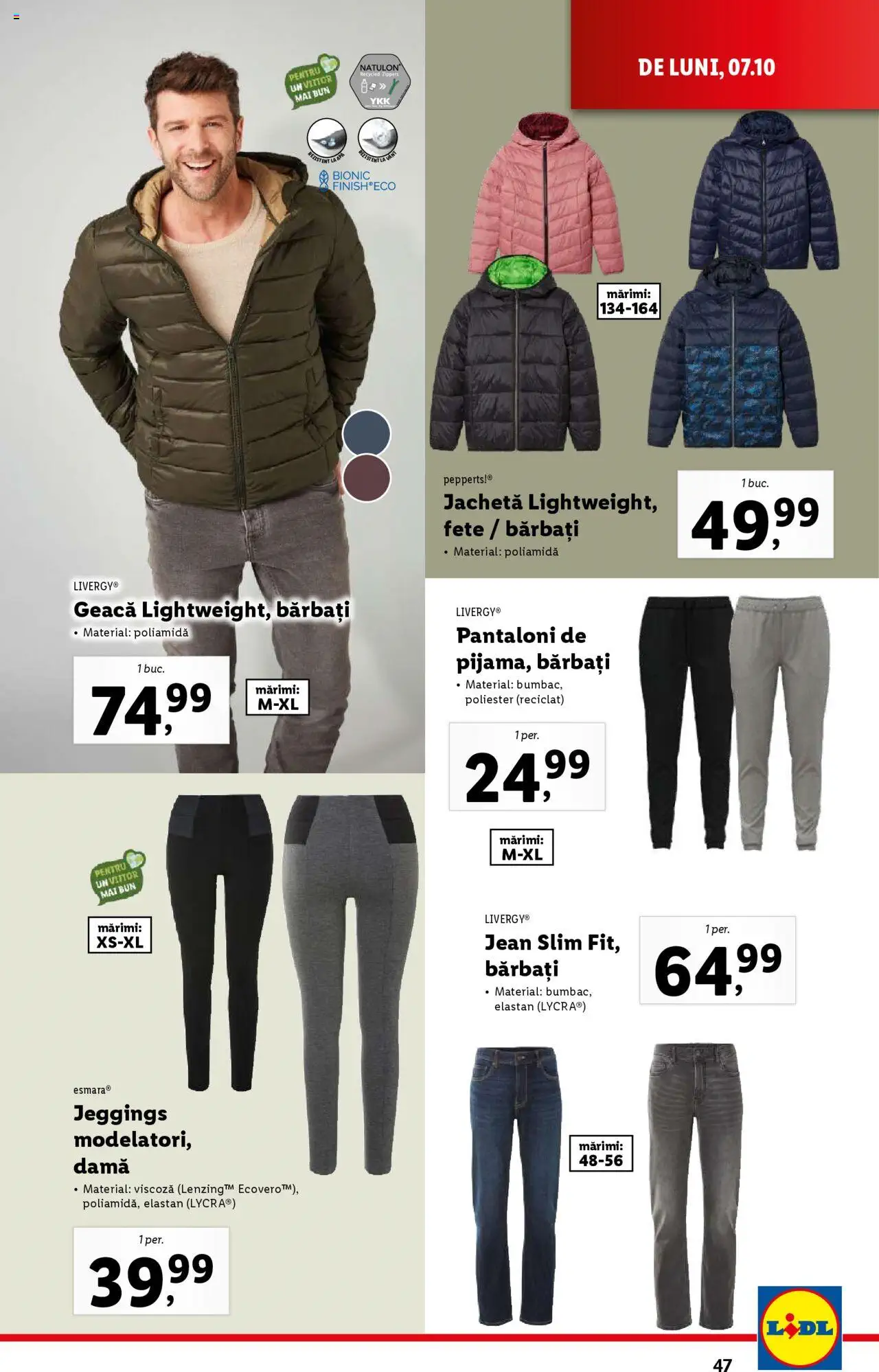 Catalog LIDL 7 - 13 Octombrie 2024 | Pagina 47