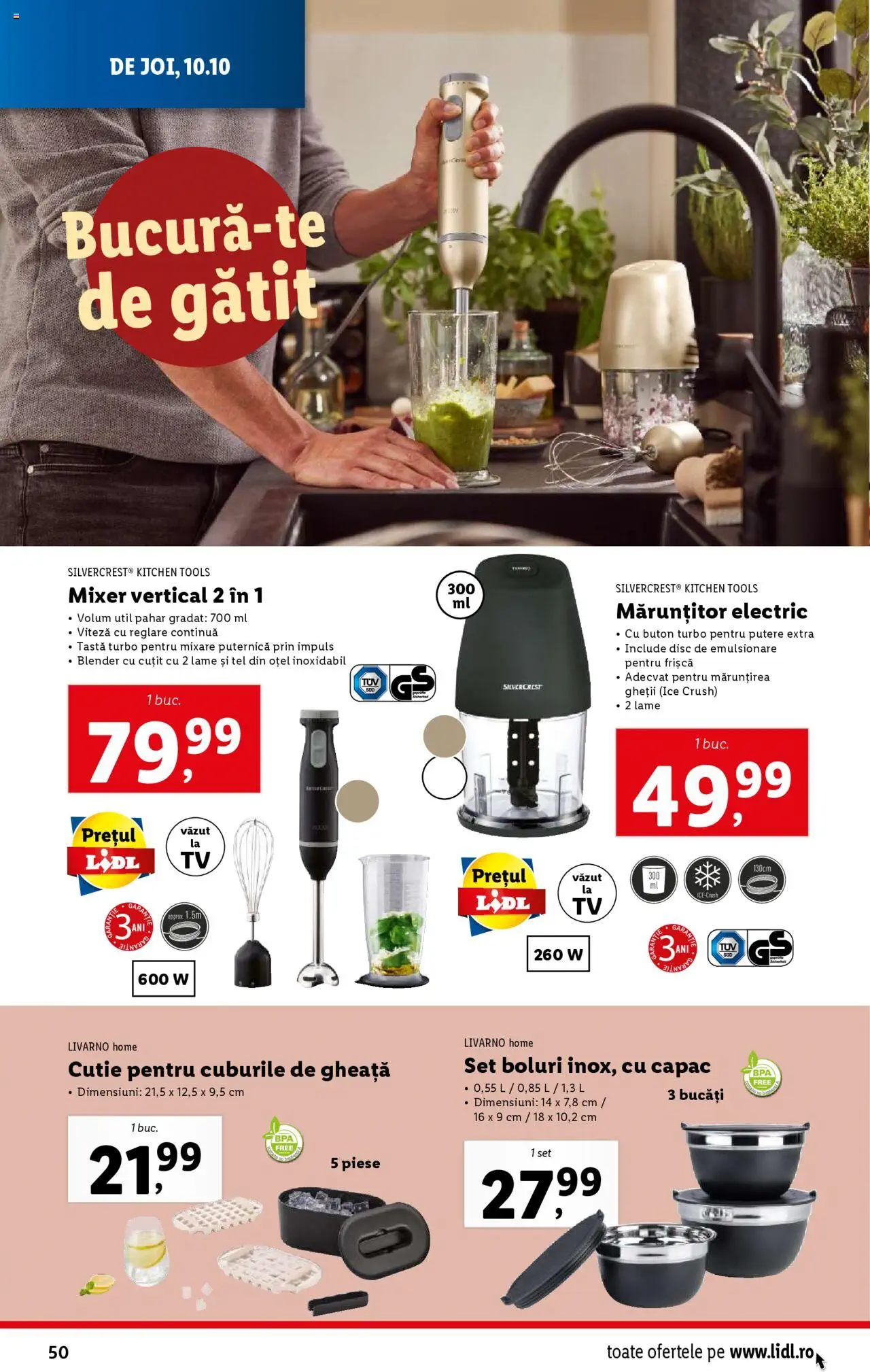 Catalog LIDL 7 - 13 Octombrie 2024 | Pagina 50