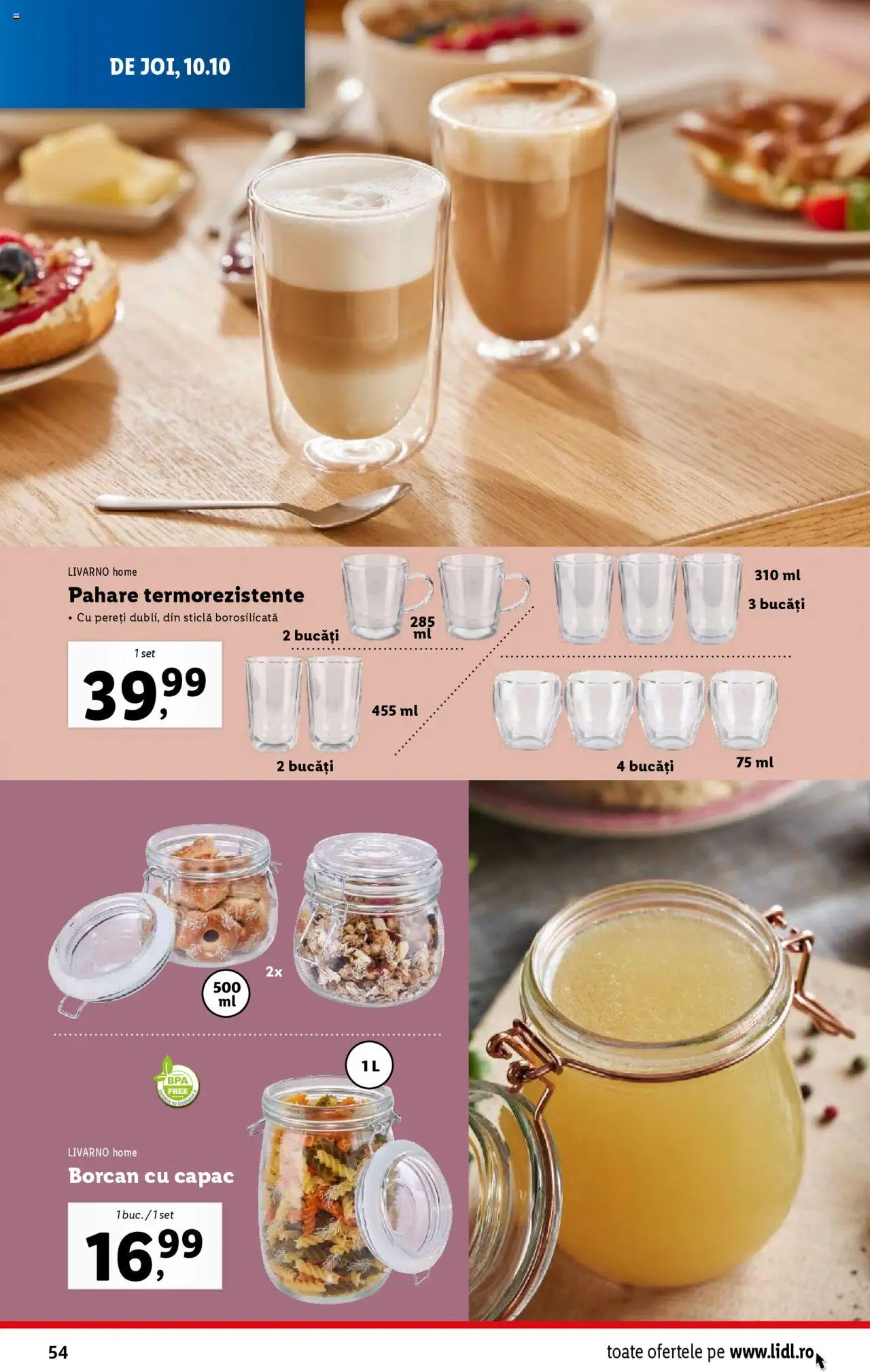 Catalog LIDL 7 - 13 Octombrie 2024 | Pagina 54