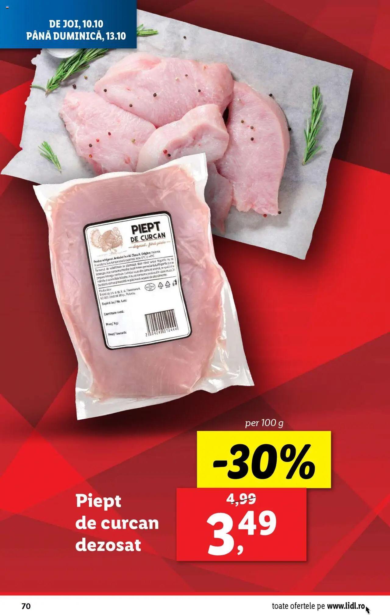 Catalog LIDL 7 - 13 Octombrie 2024 | Pagina 70