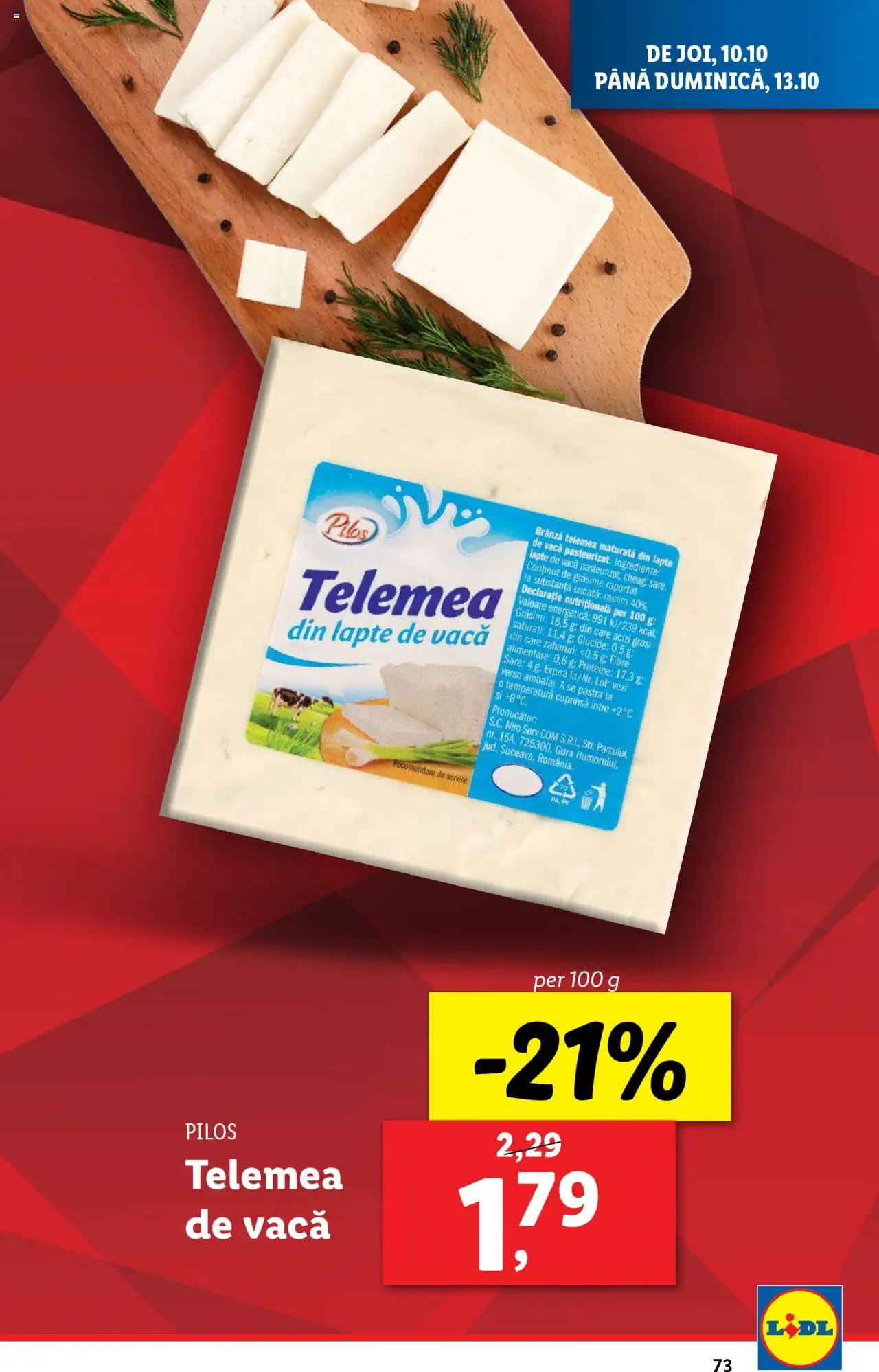 Catalog LIDL 7 - 13 Octombrie 2024 | Pagina 73
