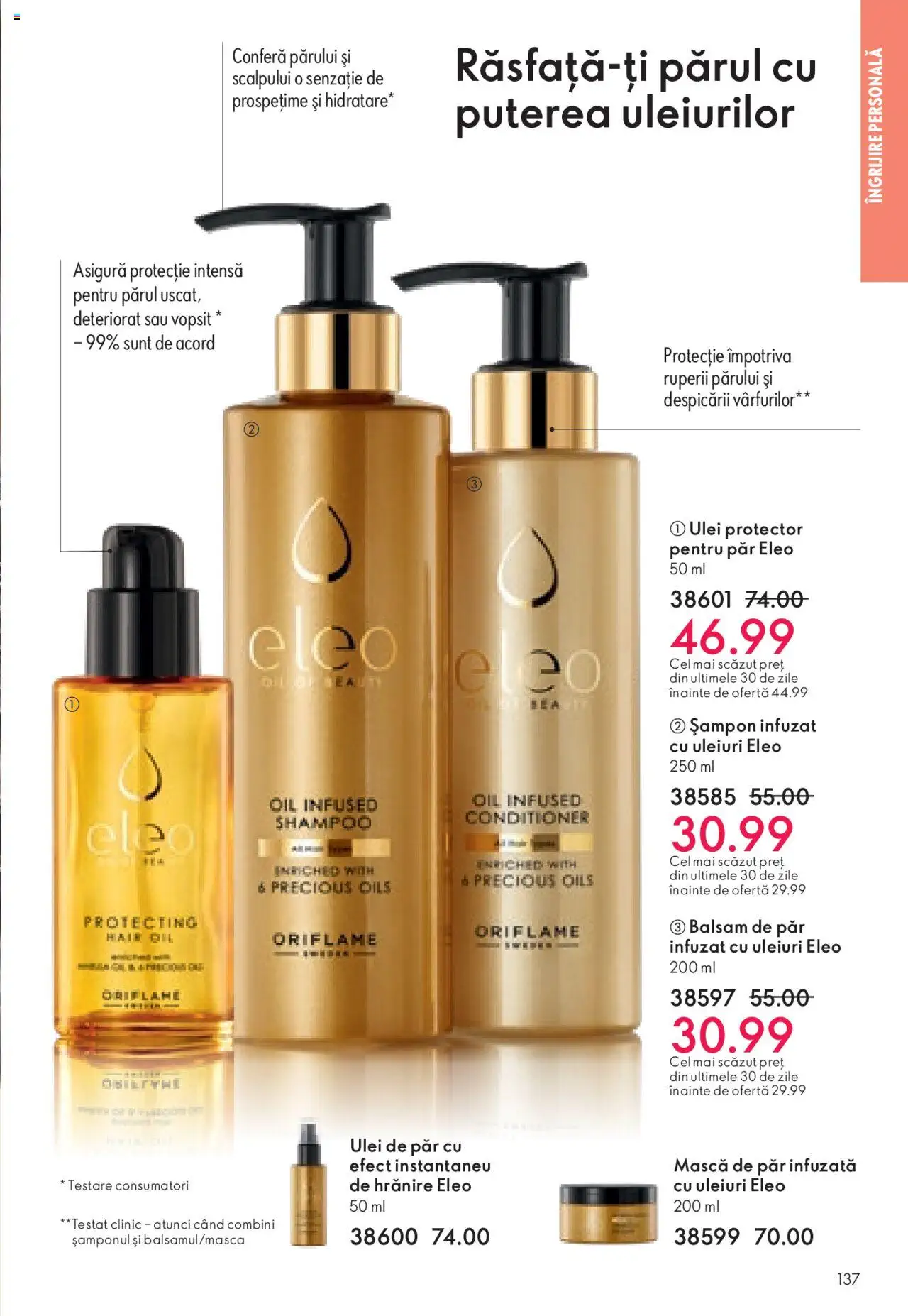 Catalog Oriflame 20 Octombrie - 9 Noiembrie 2024 | Pagina 137