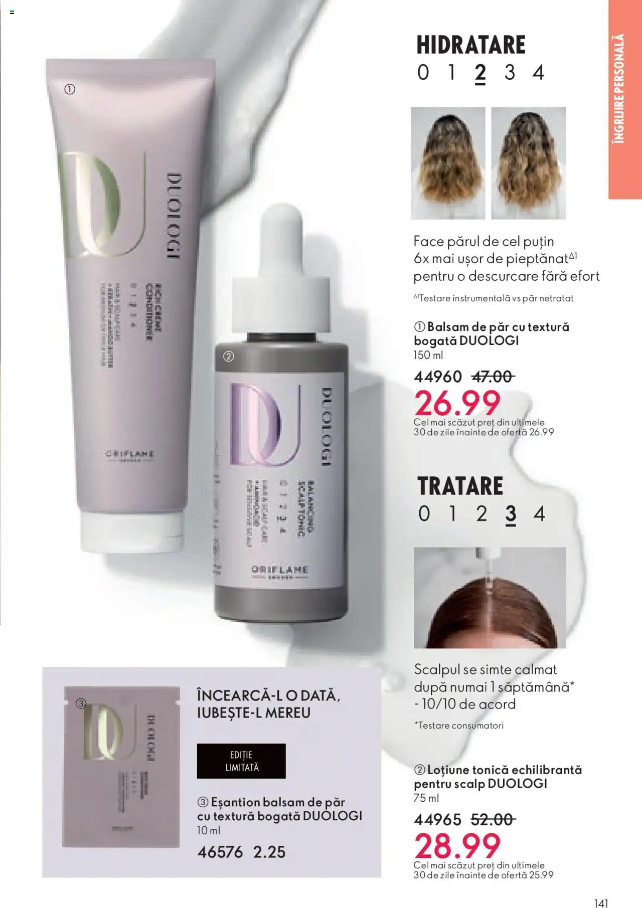 Catalog Oriflame 20 Octombrie - 9 Noiembrie 2024 | Pagina 141