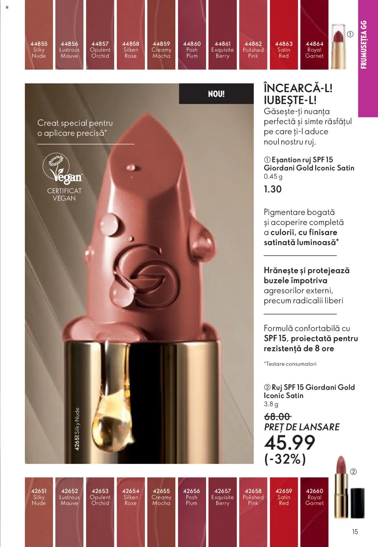 Catalog Oriflame 20 Octombrie - 9 Noiembrie 2024 | Pagina 15