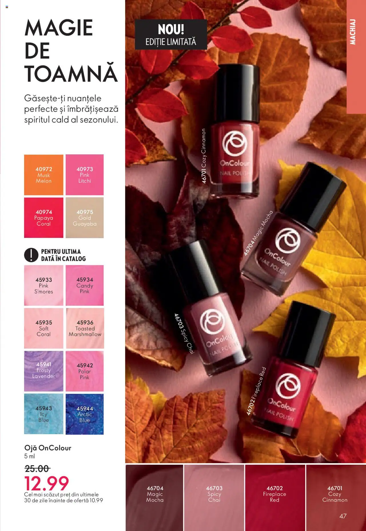 Catalog Oriflame 20 Octombrie - 9 Noiembrie 2024 | Pagina 47