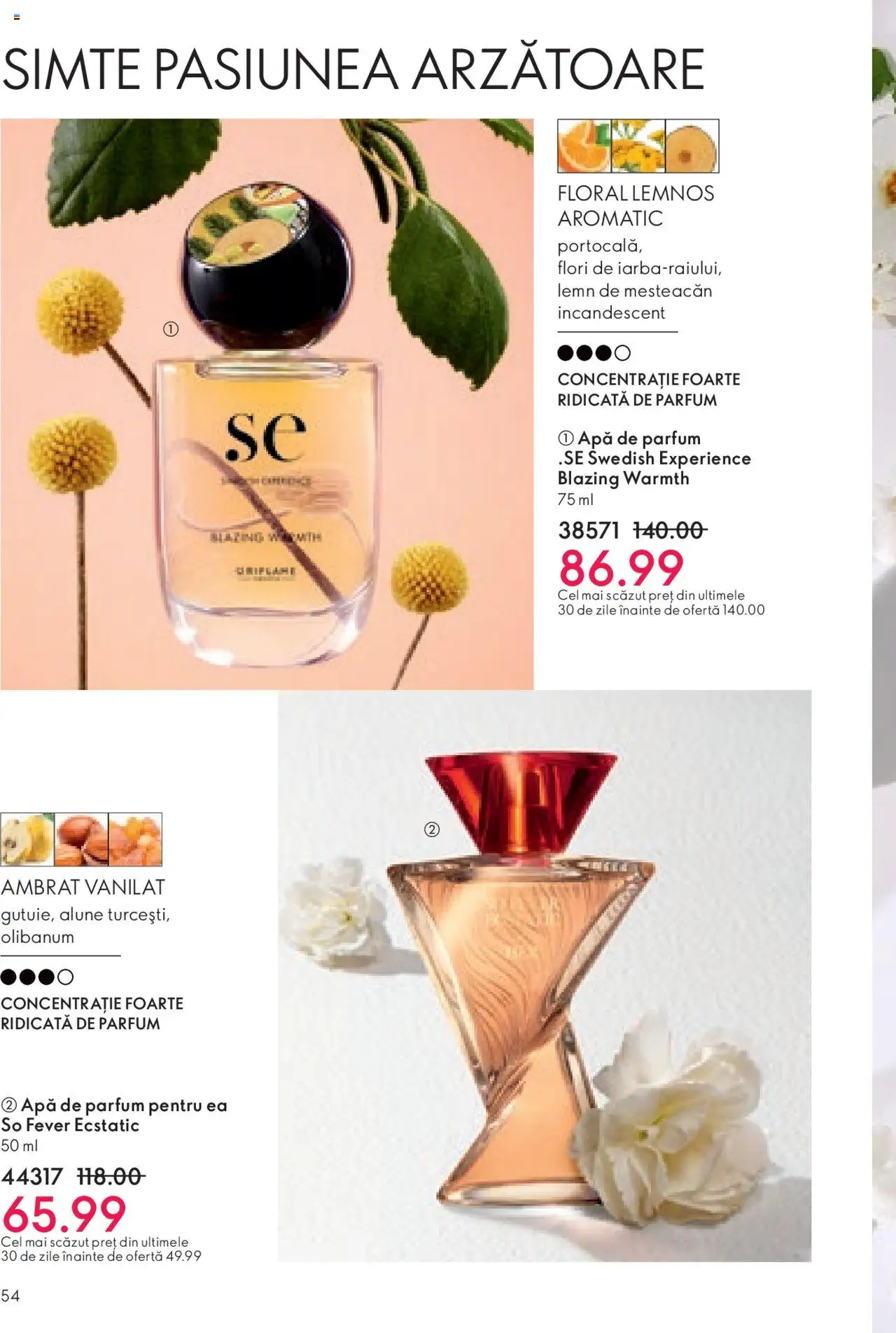 Catalog Oriflame 20 Octombrie - 9 Noiembrie 2024 | Pagina 54