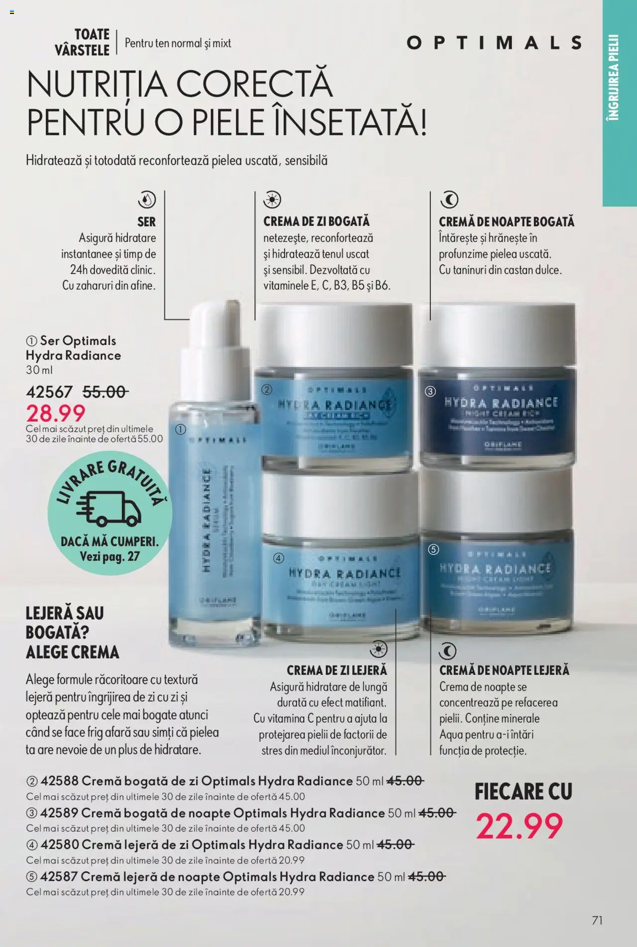 Catalog Oriflame 20 Octombrie - 9 Noiembrie 2024 | Pagina 71