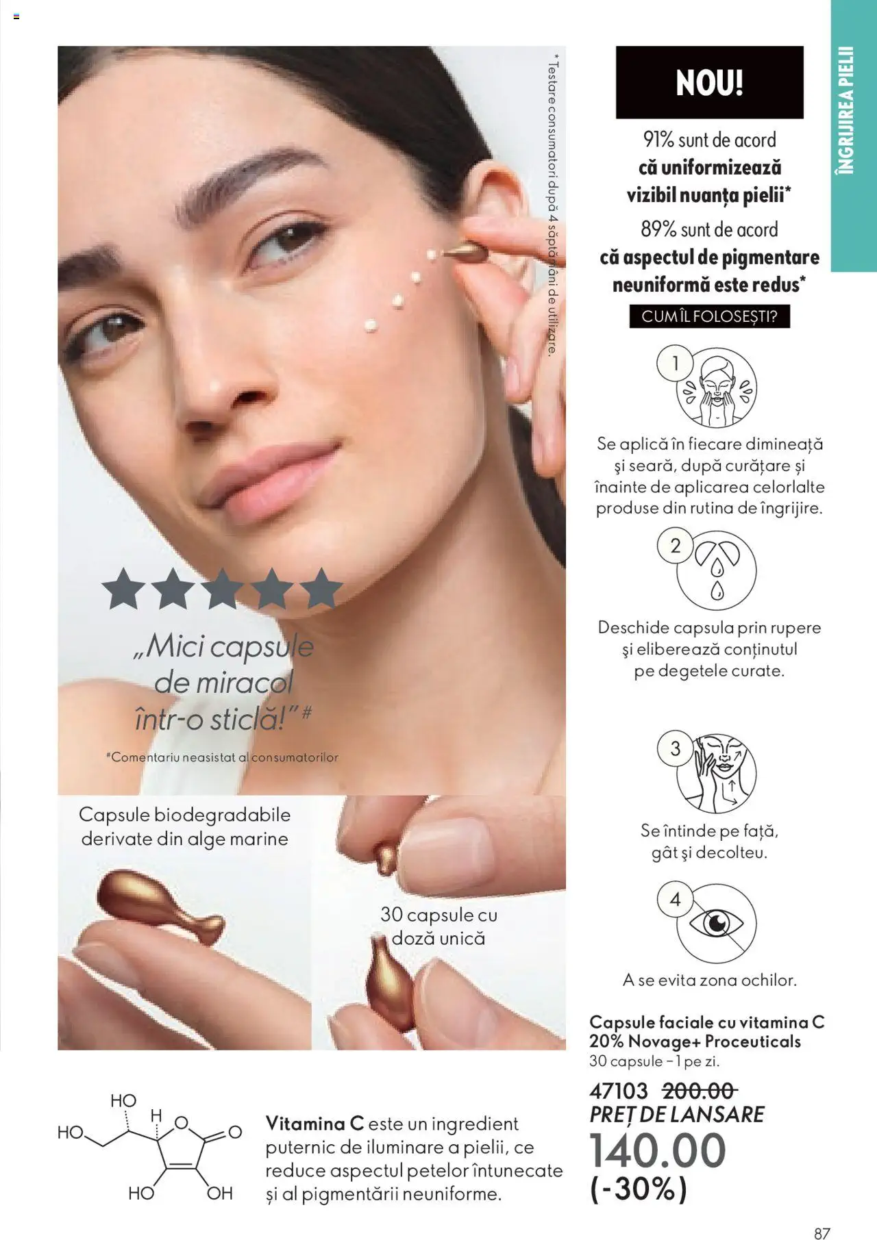 Catalog Oriflame 20 Octombrie - 9 Noiembrie 2024 | Pagina 87