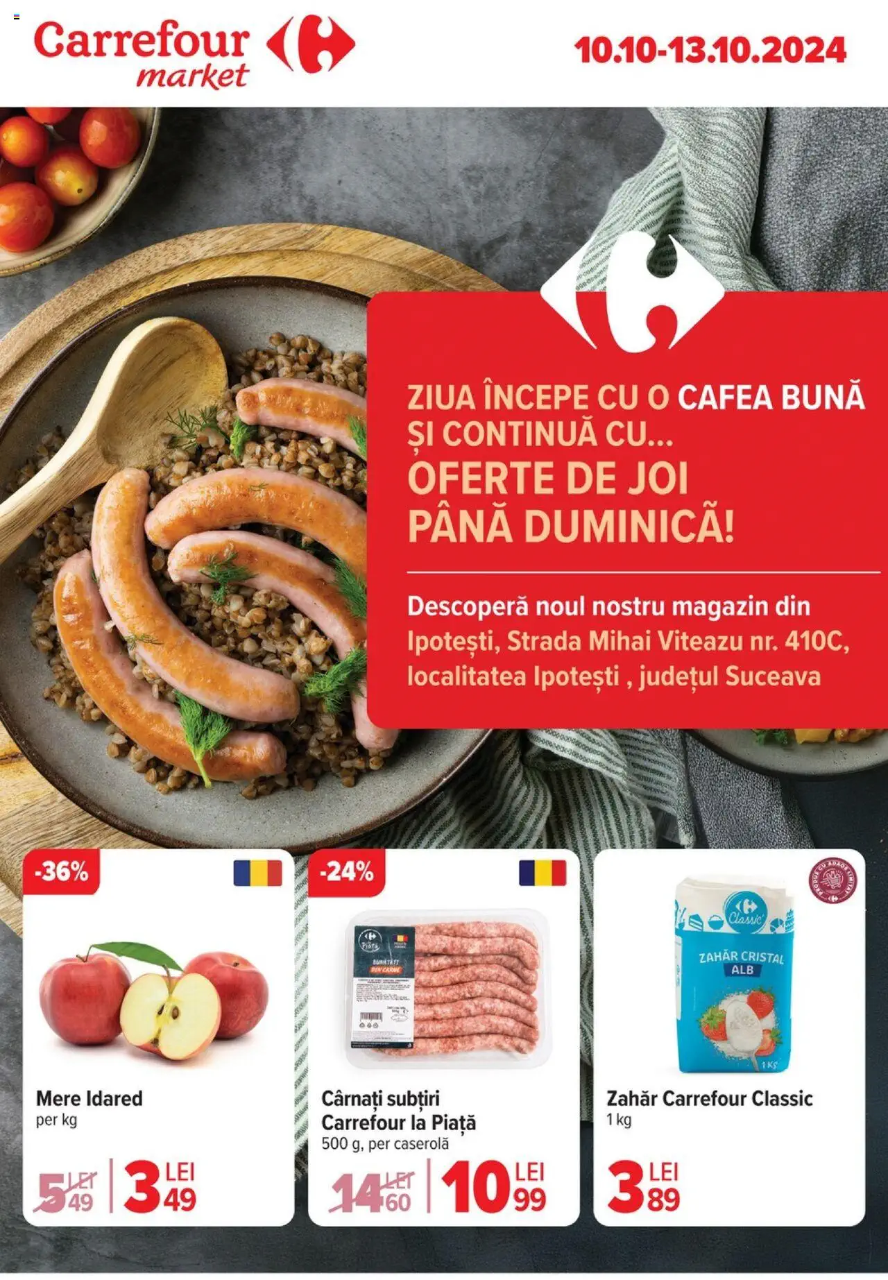 Catalog Carrefour 10 - 13 Octombrie 2024 | Pagina 1