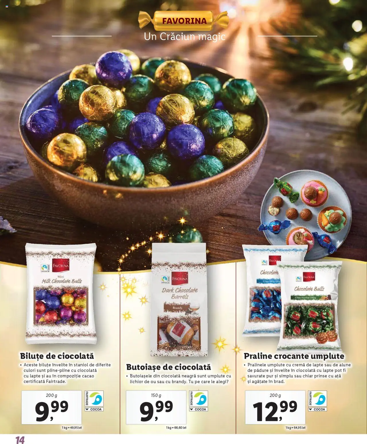 Catalog LIDL 17 Octombrie 2024 - 1 Ianuarie 2025 | Pagina 14