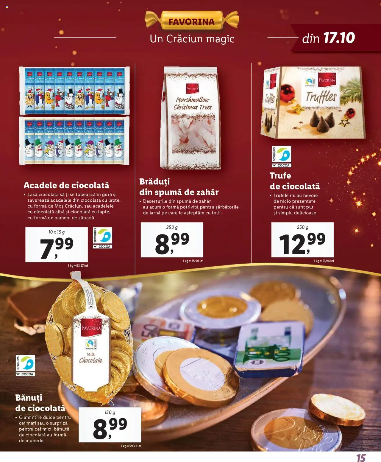 Catalog LIDL 17 Octombrie 2024 - 1 Ianuarie 2025 | Pagina 15