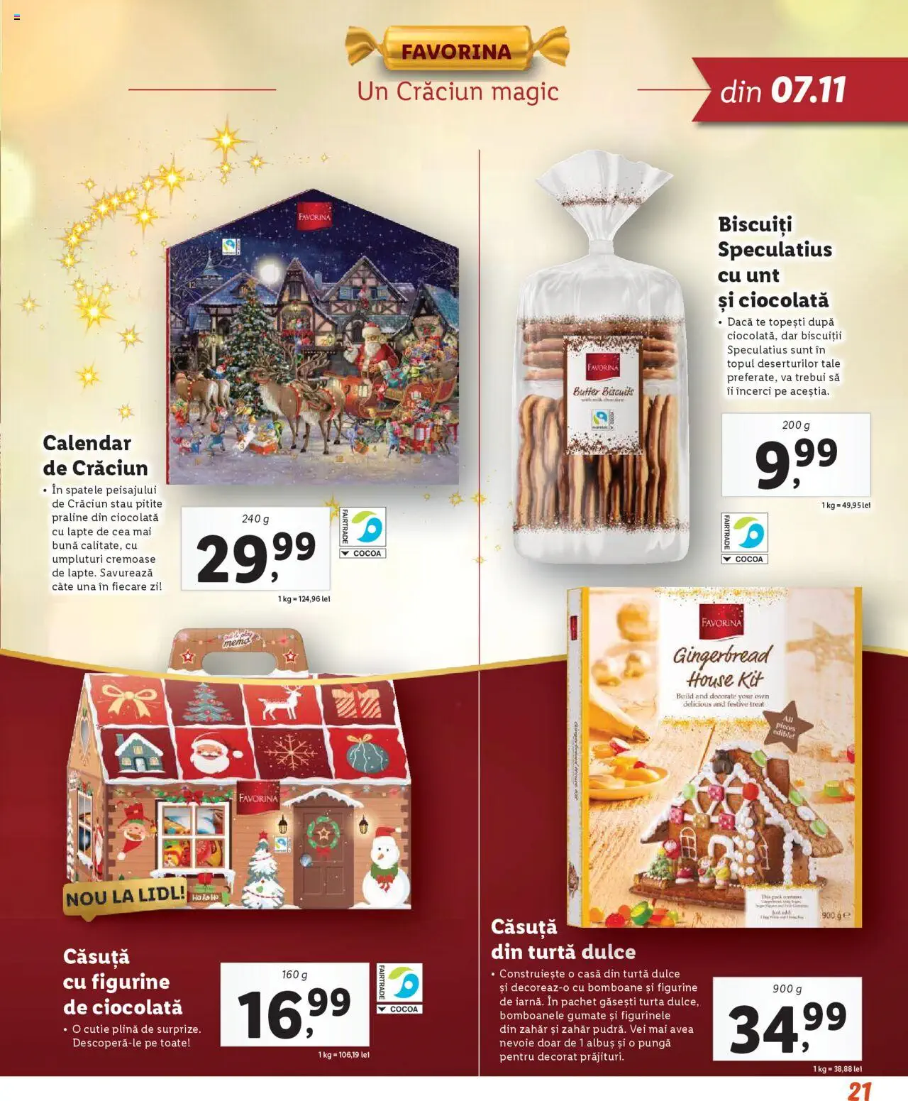 Catalog LIDL 17 Octombrie 2024 - 1 Ianuarie 2025 | Pagina 21