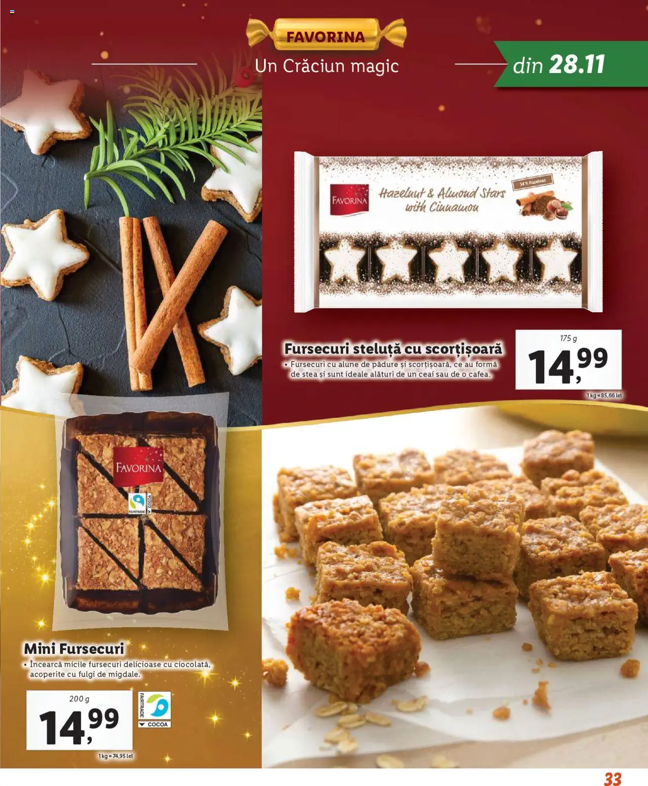 Catalog LIDL 17 Octombrie 2024 - 1 Ianuarie 2025 | Pagina 33