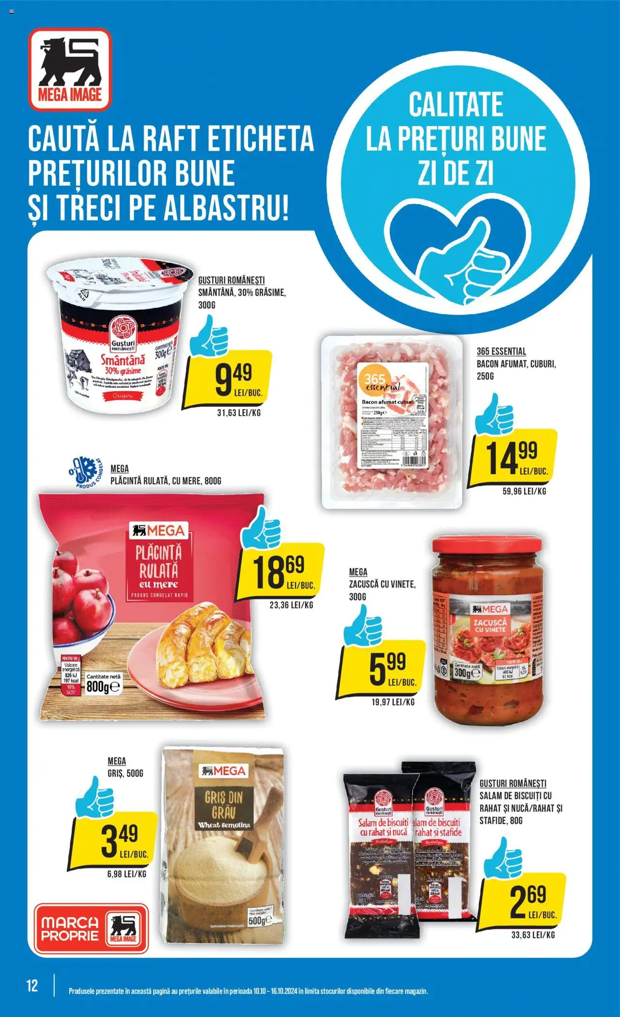 Catalog Mega Image 10 - 16 Octombrie 2024 | Pagina 12