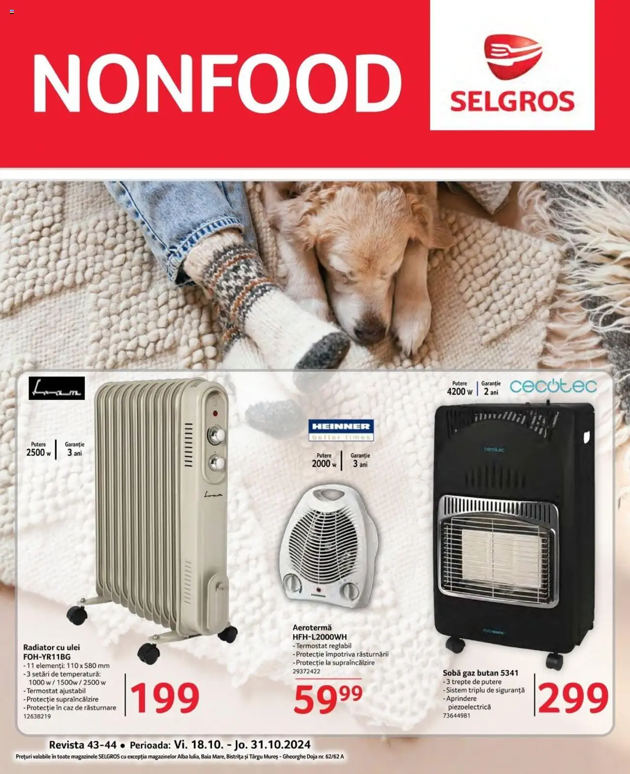 Catalog Selgros 18 - 31 Octombrie 2024 | Pagina 1