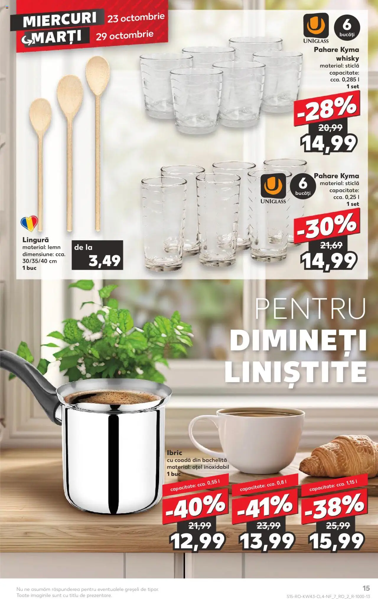 Catalog Kaufland 23 - 29 Octombrie 2024 | Pagina 15