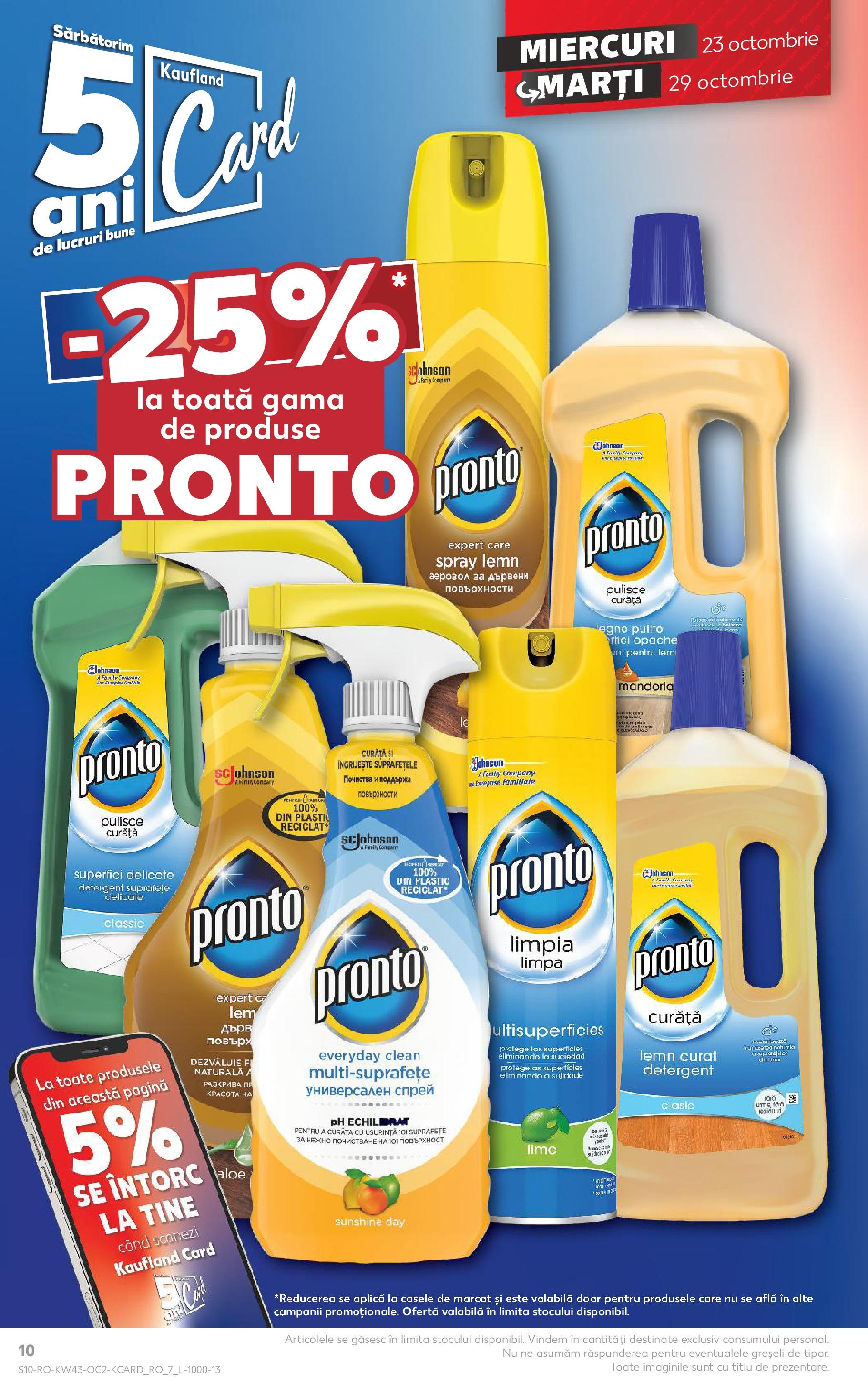 Catalog Kaufland 23 - 29 Octombrie 2024 | Pagina 10