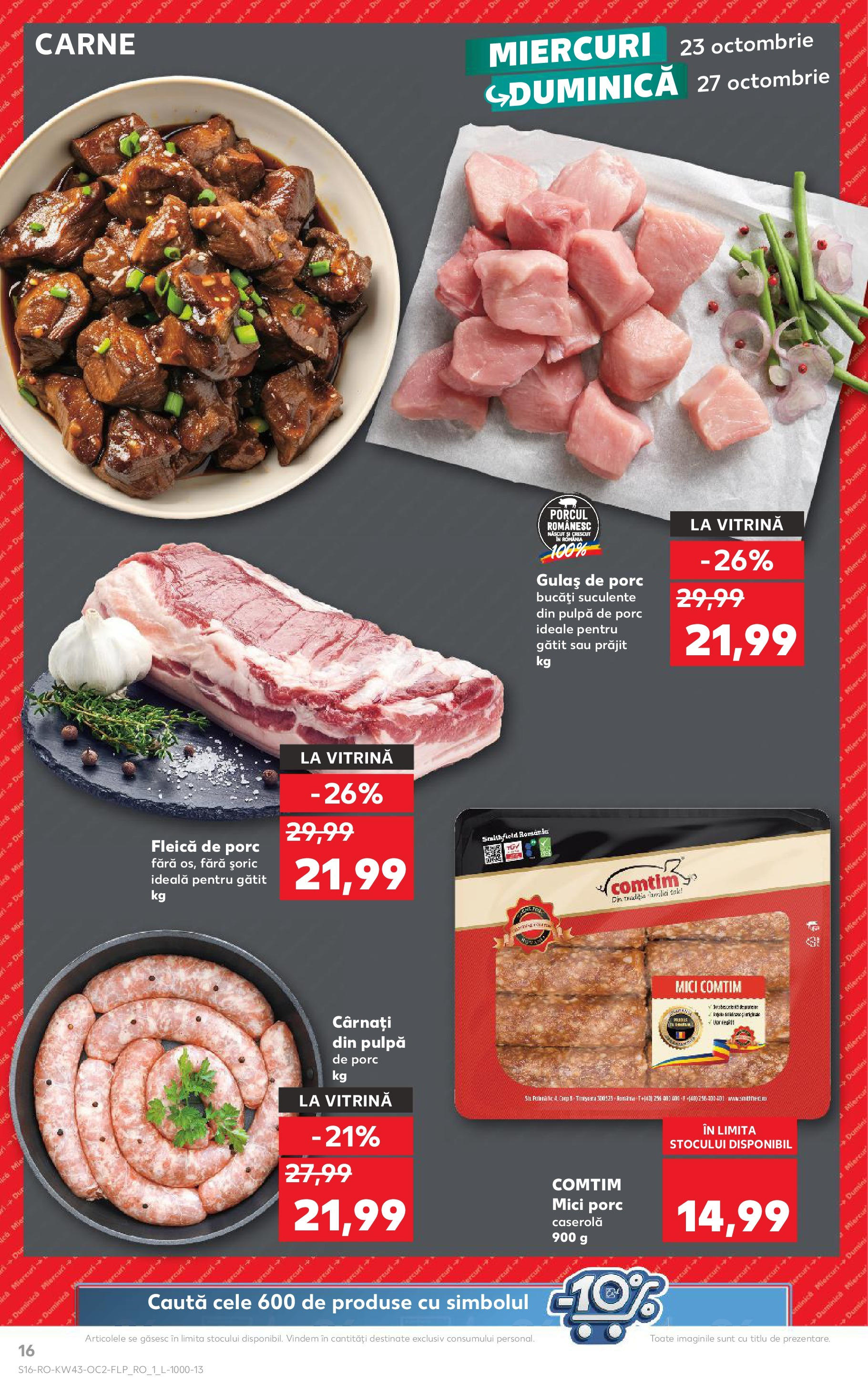 Catalog Kaufland 23 - 29 Octombrie 2024 | Pagina 16