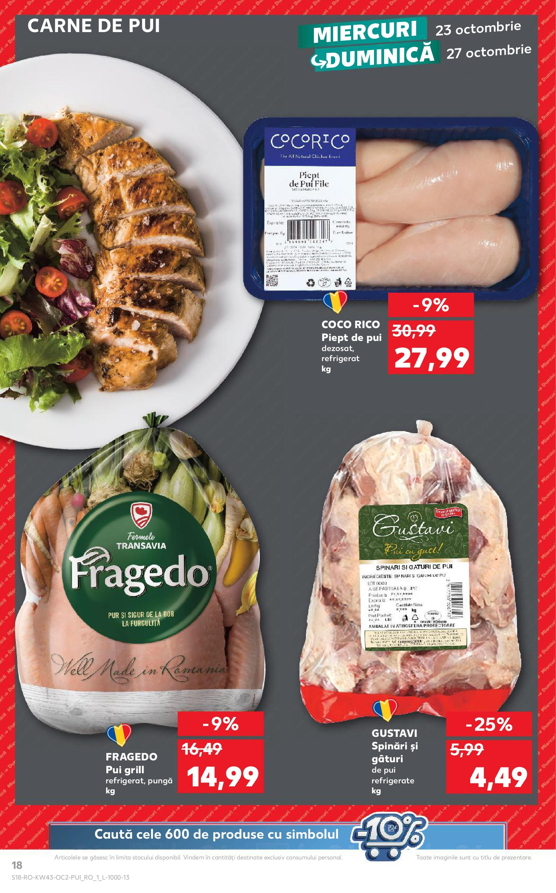 Catalog Kaufland 23 - 29 Octombrie 2024 | Pagina 18