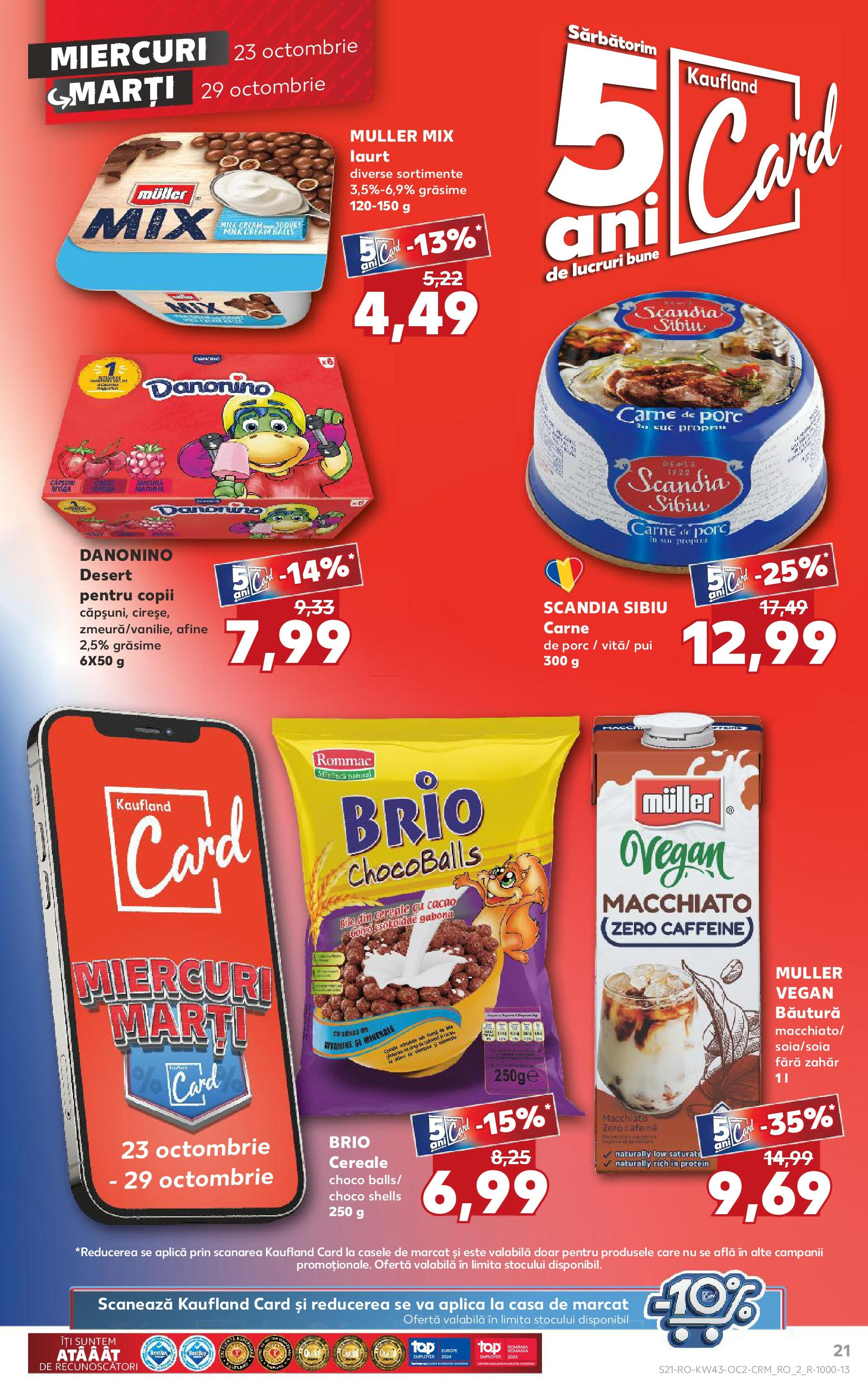Catalog Kaufland 23 - 29 Octombrie 2024 | Pagina 21