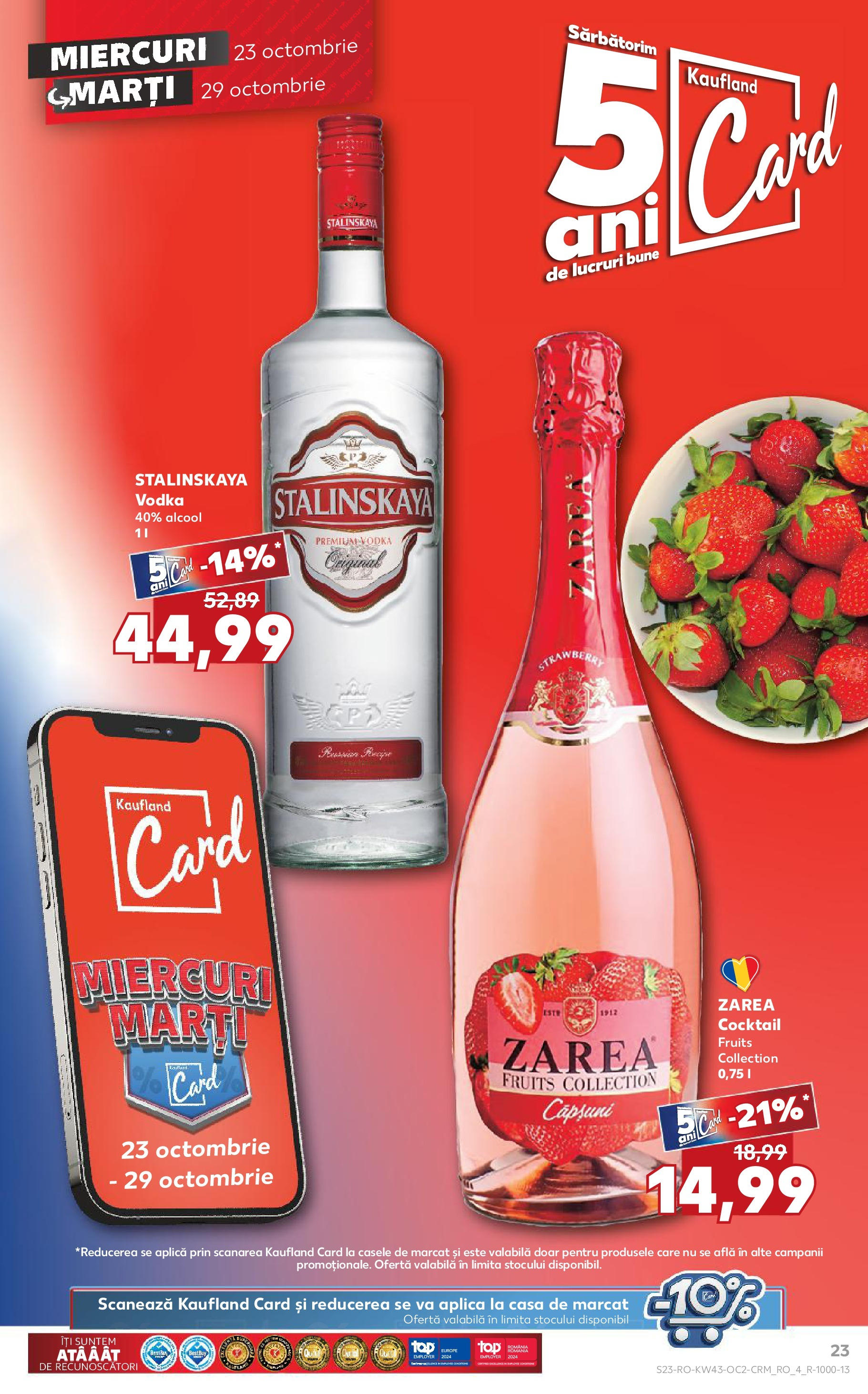 Catalog Kaufland 23 - 29 Octombrie 2024 | Pagina 23